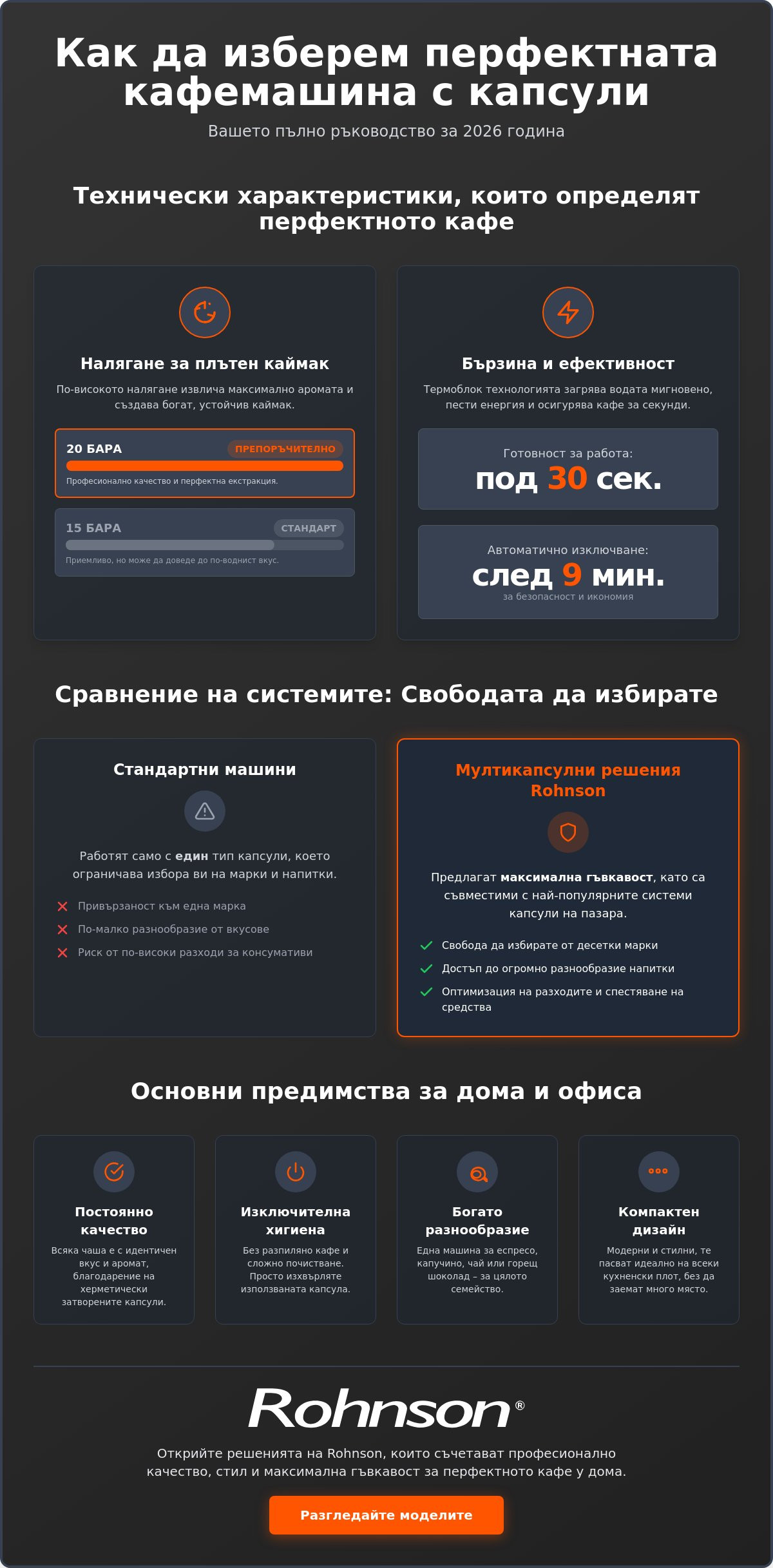 кафемашина с капсули