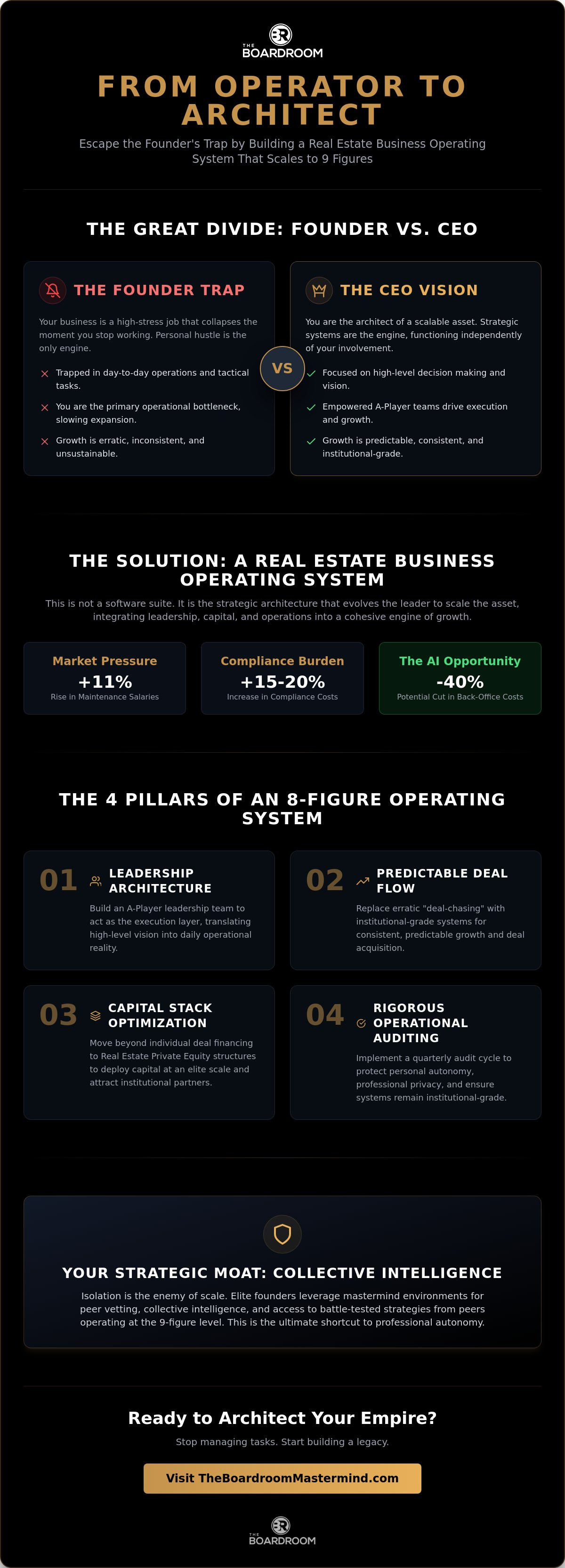 Real estate business operating system