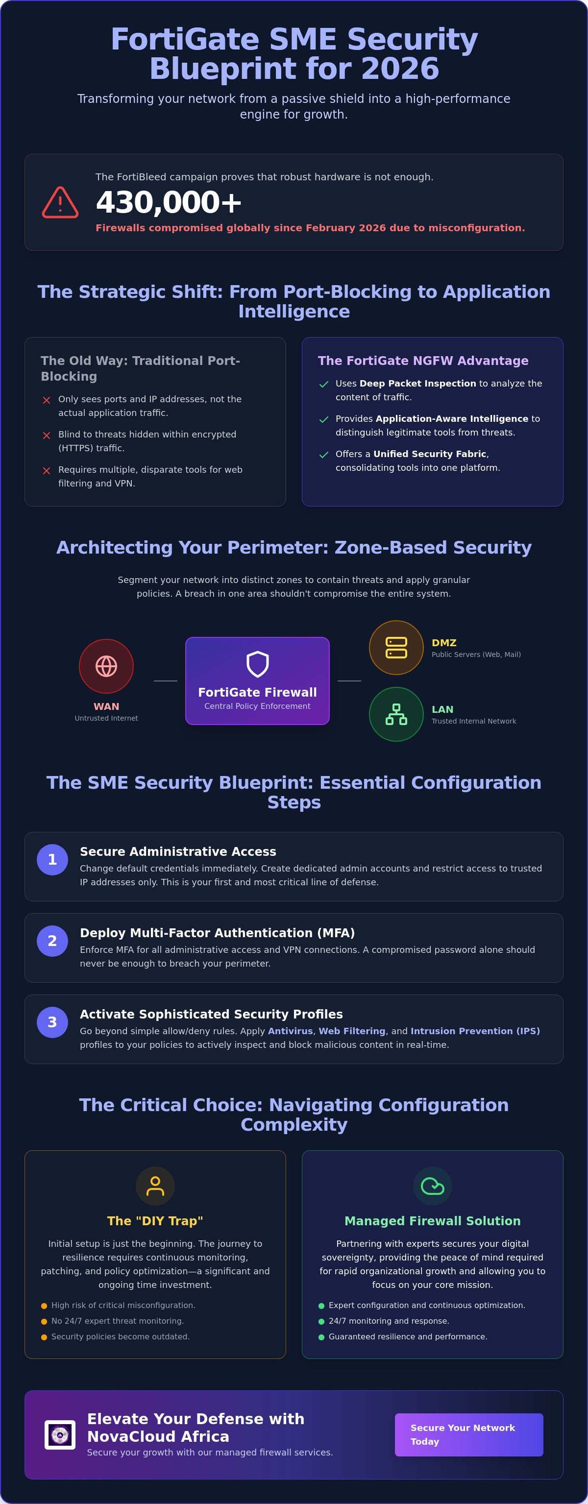 FortiGate configuration for small business
