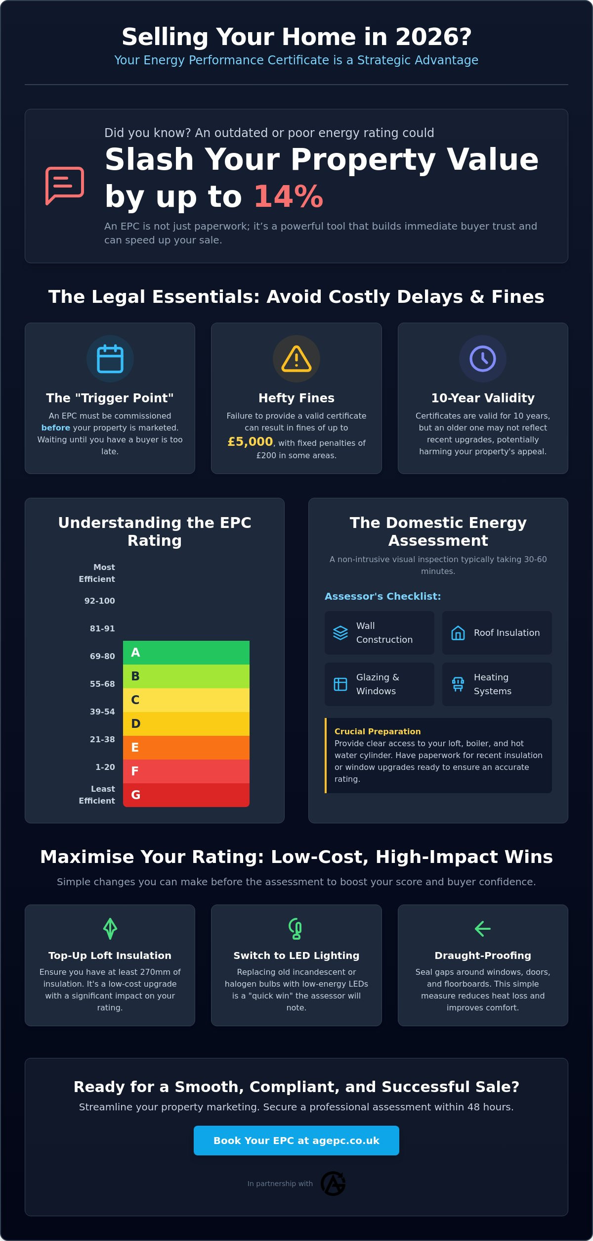 Epc certificate for selling house