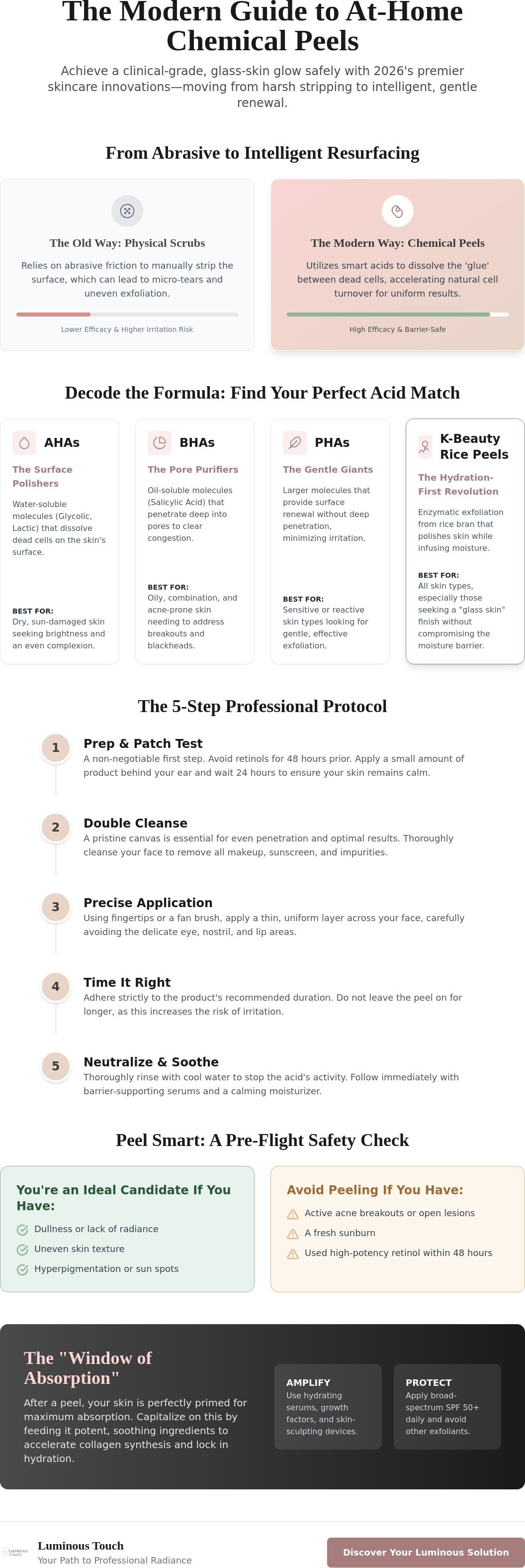 At home chemical peel