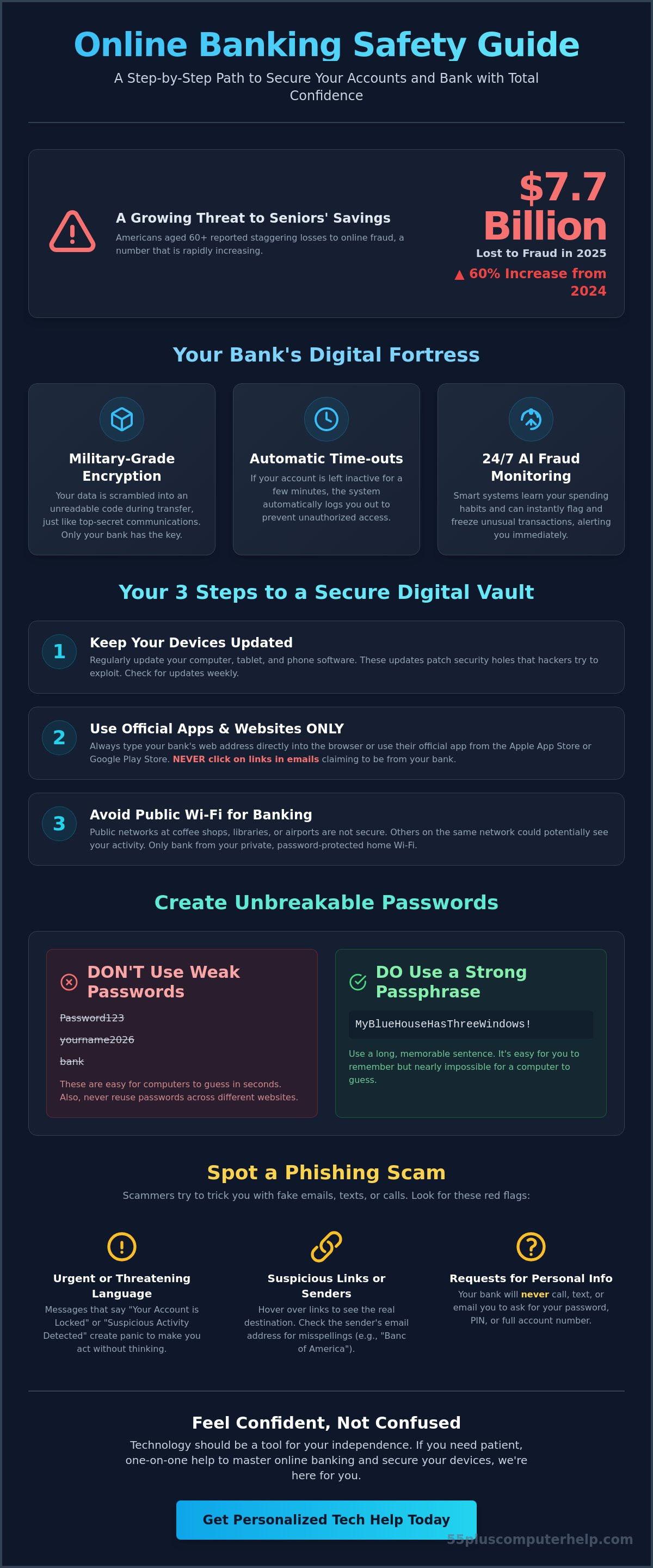 Online banking safety guide for seniors