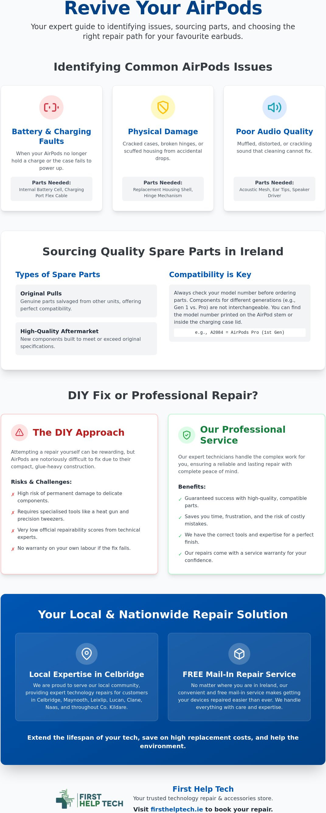 AirPods parts Ireland