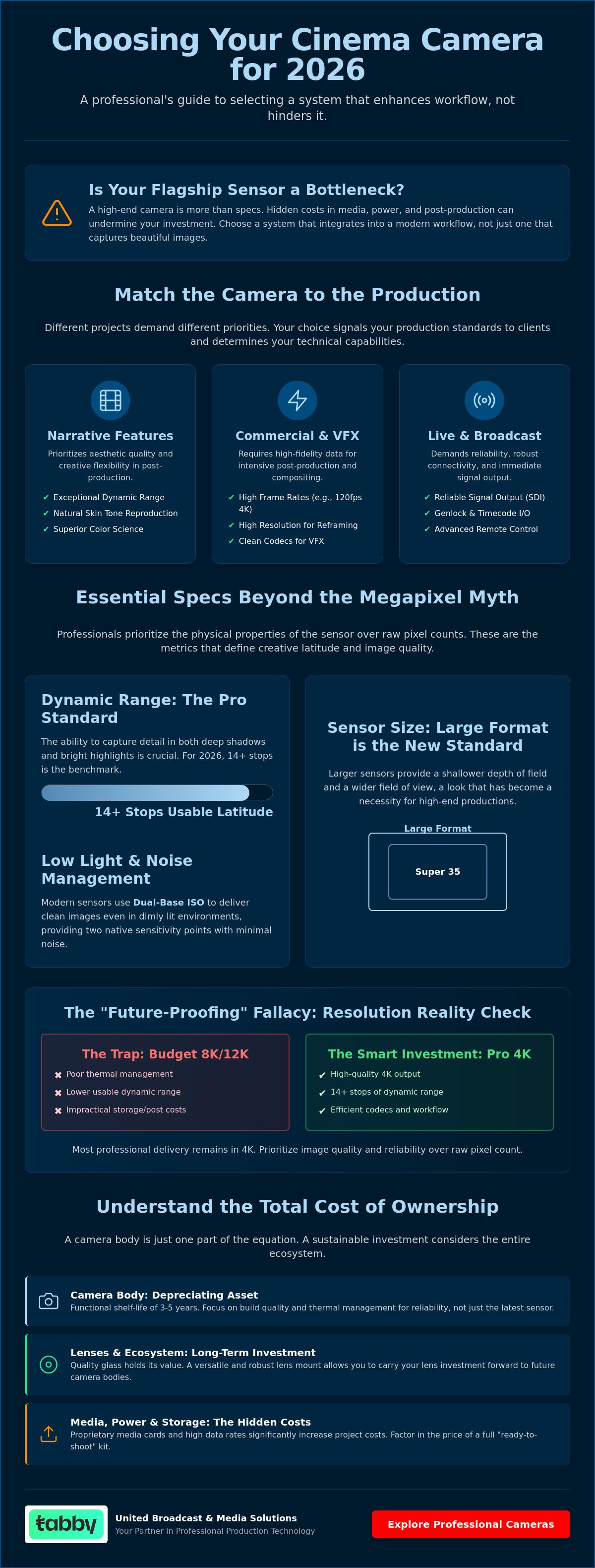 How to choose cinema camera