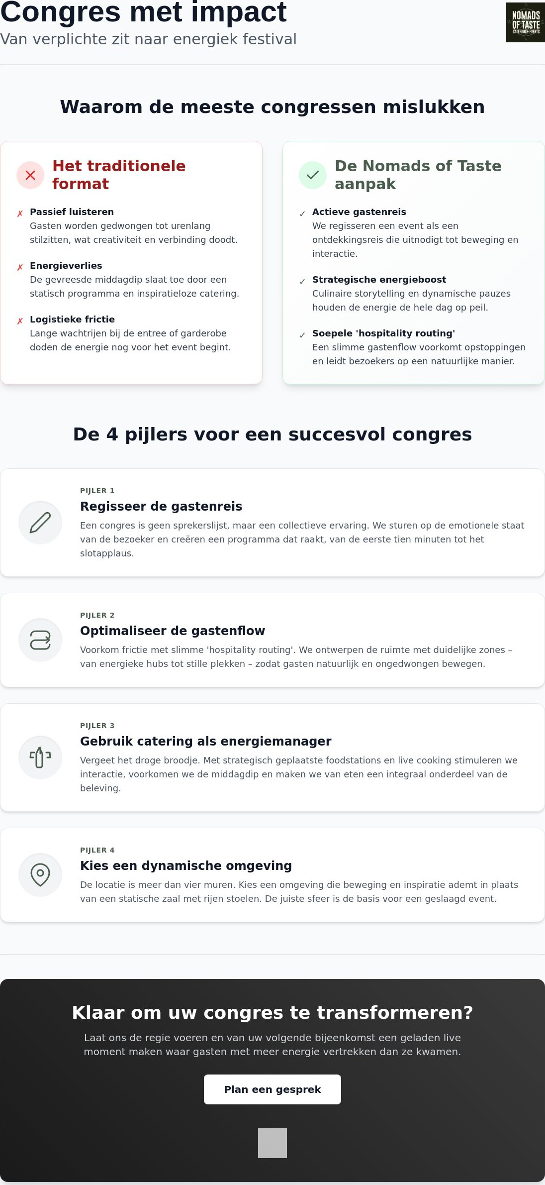 Congres organiseren