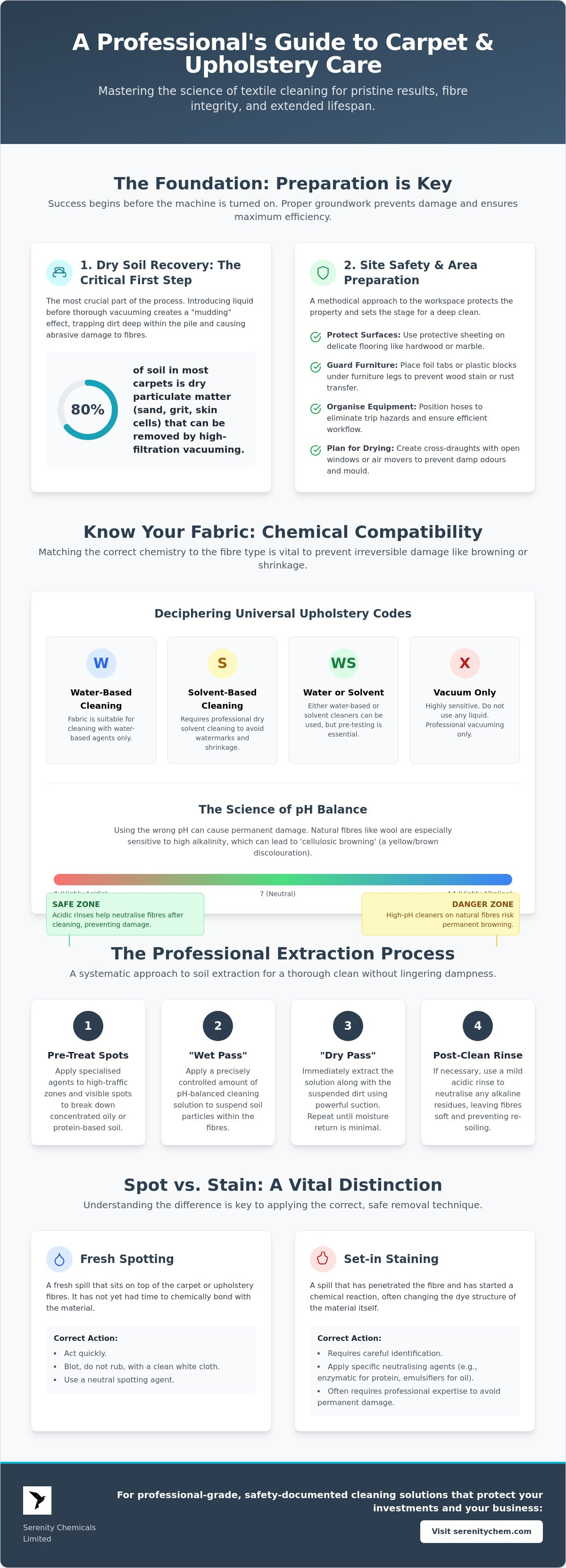 Carpet and upholstery cleaning guide