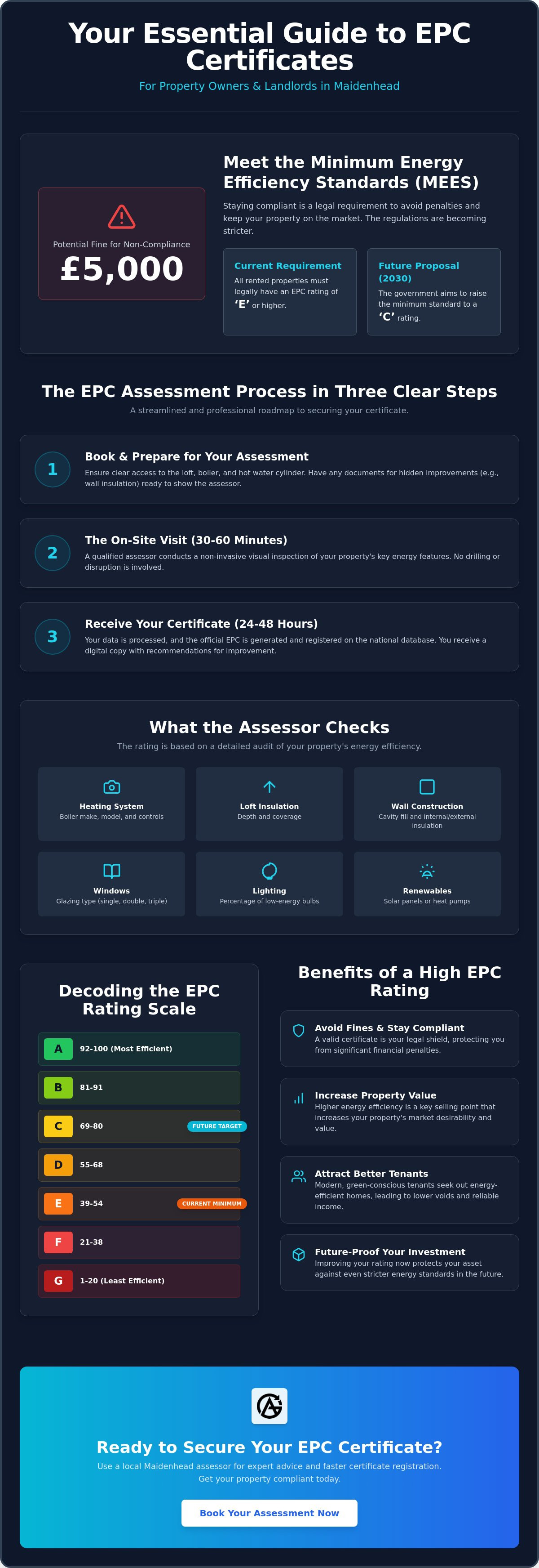 How to get an EPC certificate Maidenhead