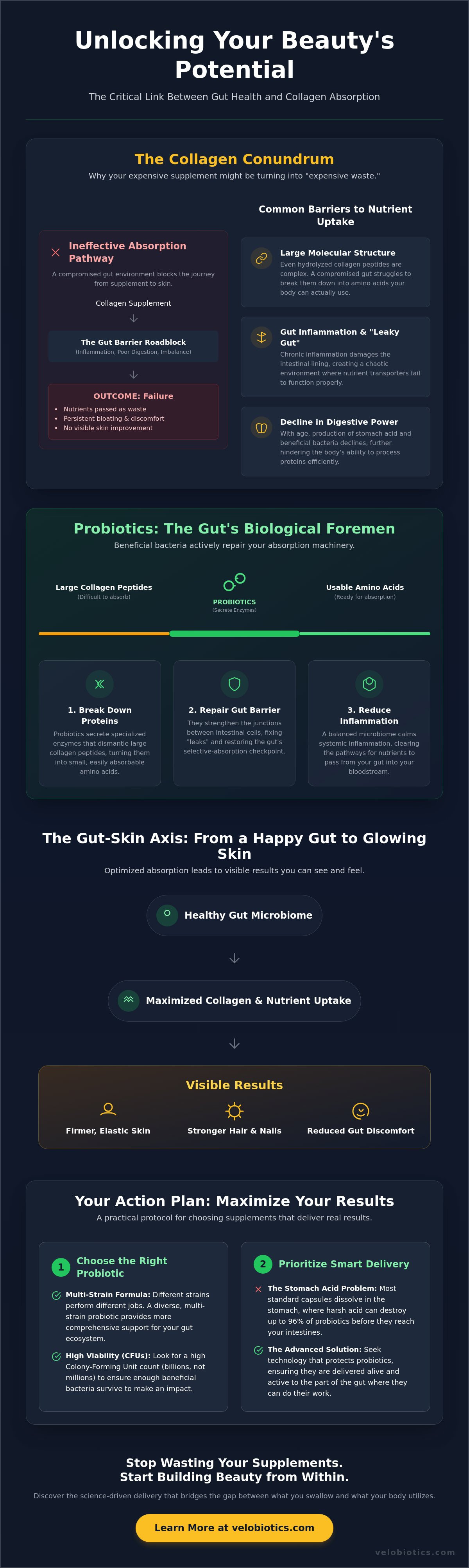 Do probiotics improve collagen absorption