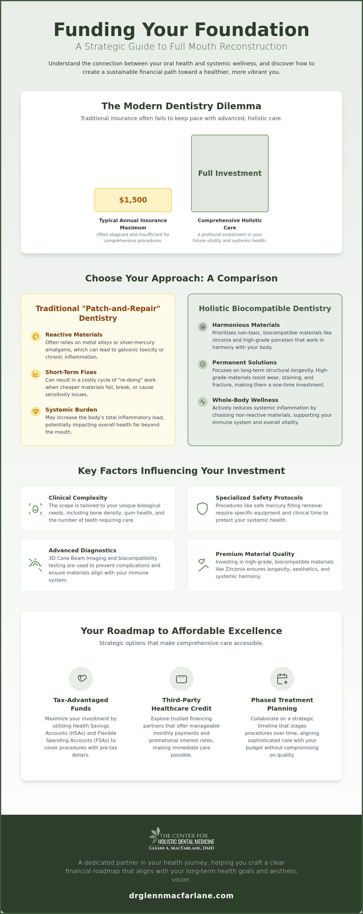 Financing options for full mouth reconstruction