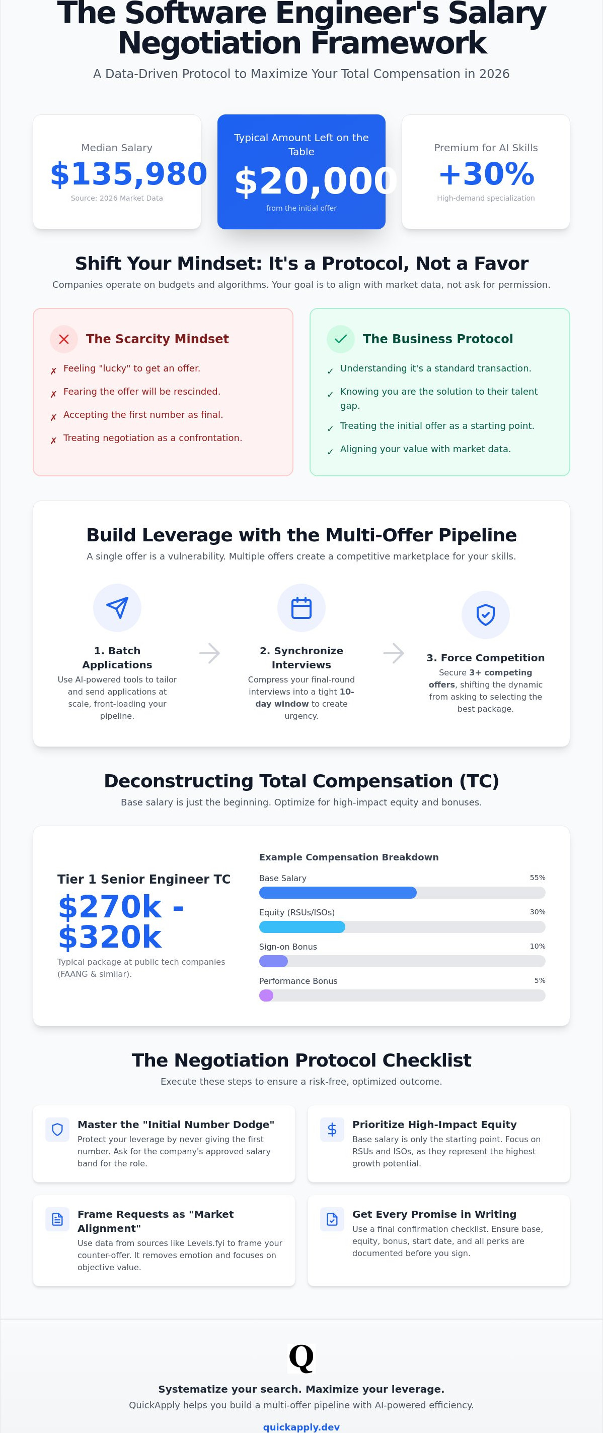 How to negotiate salary for software engineer
