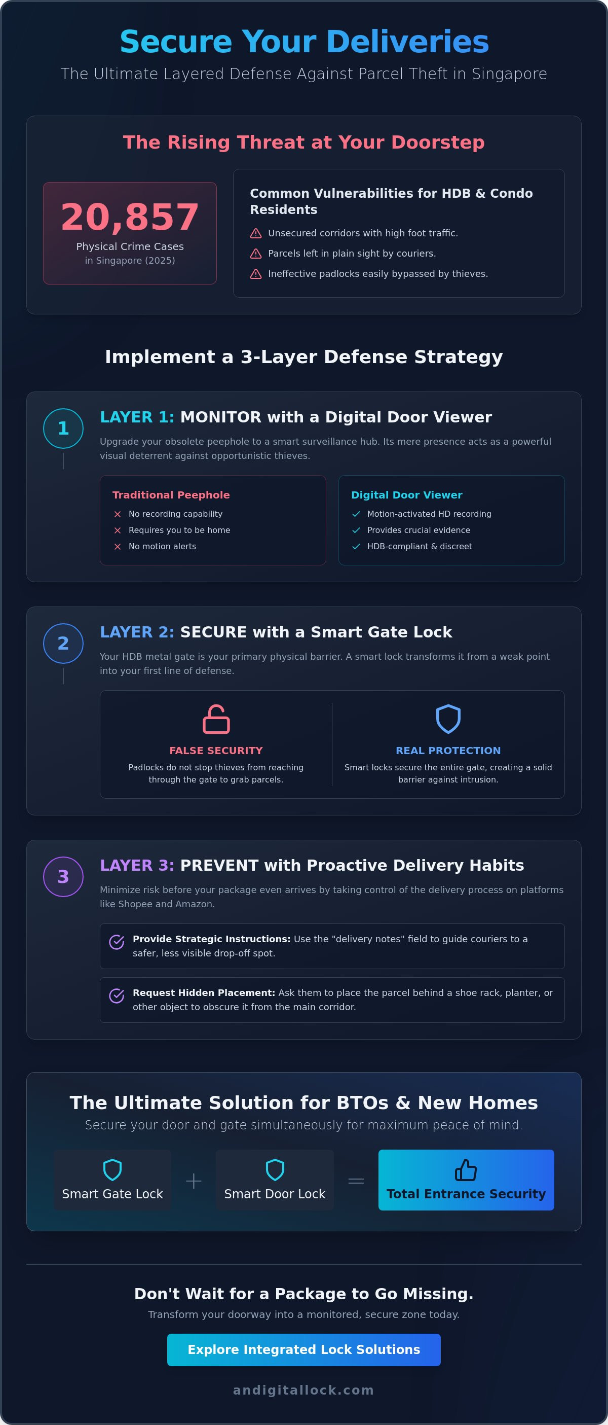 Prevent parcel theft singapore