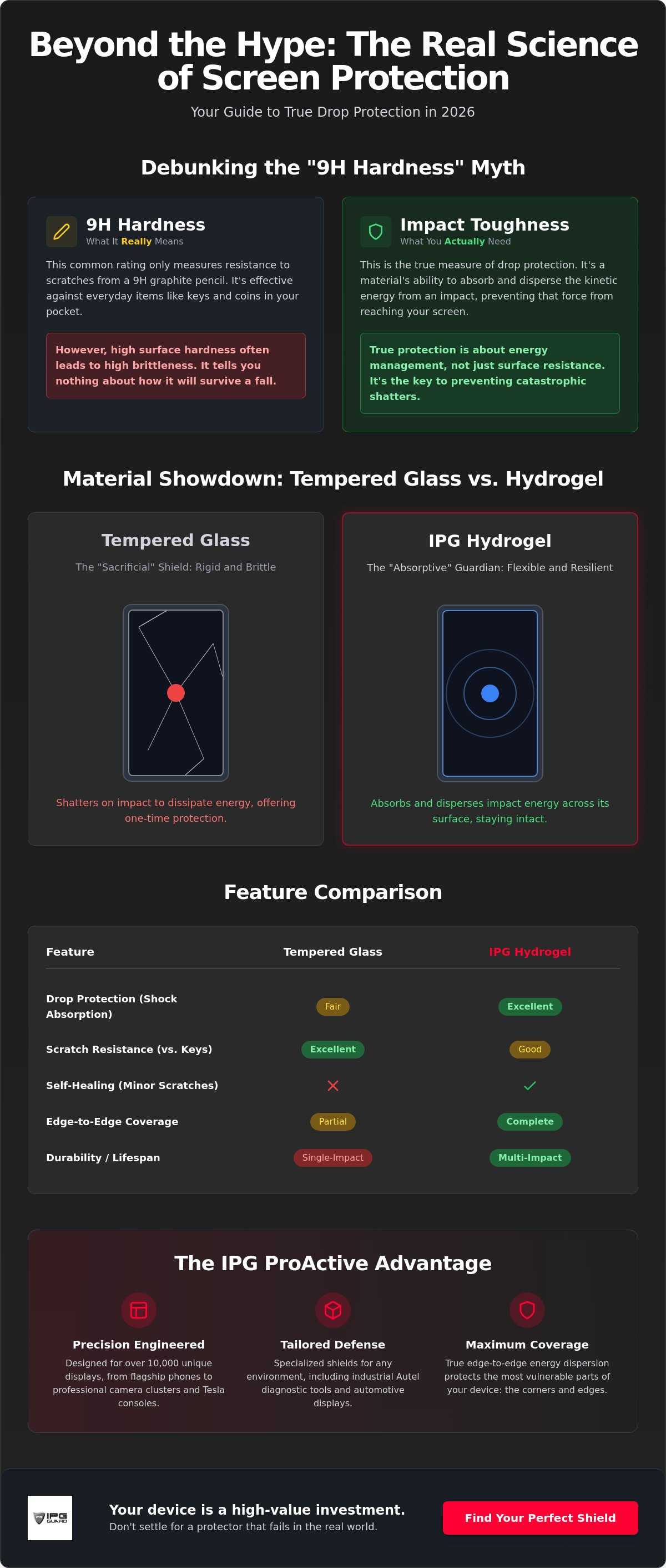 Best screen protector for drop protection 2026