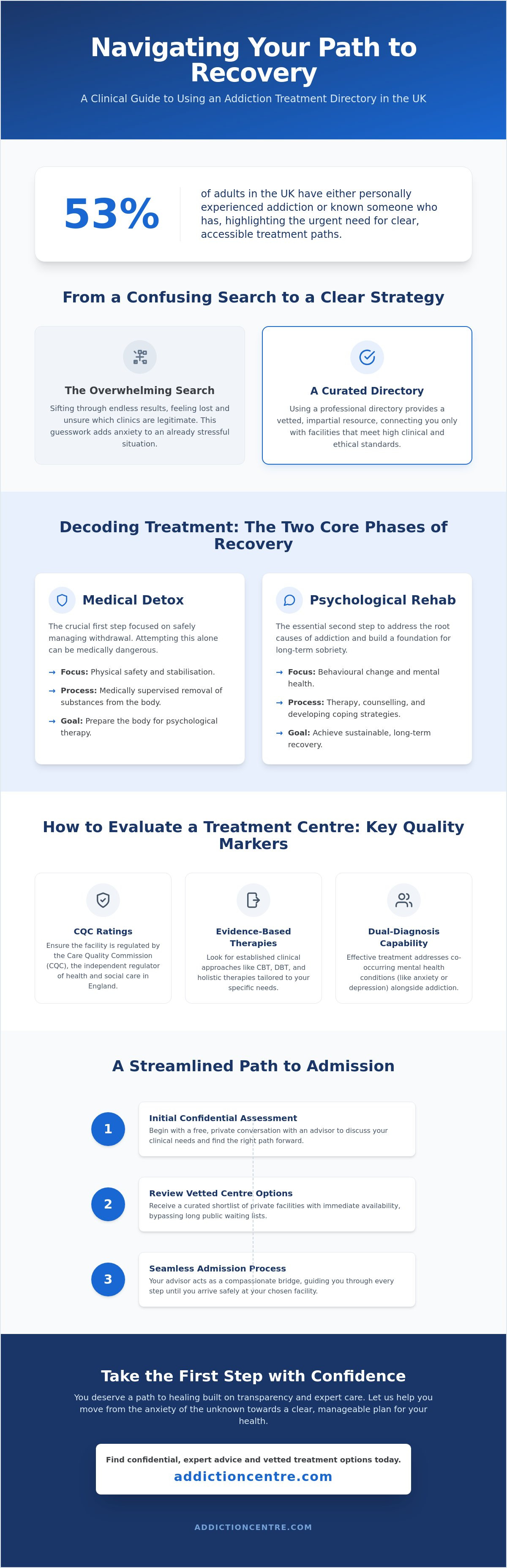 Addiction treatment directory