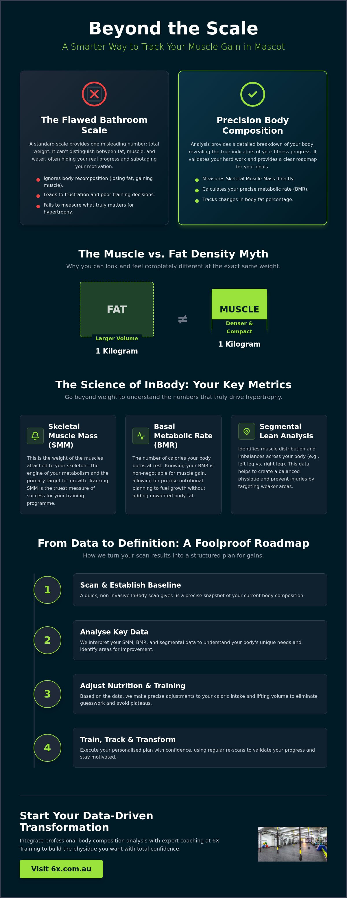 Body composition analysis for muscle gain Mascot