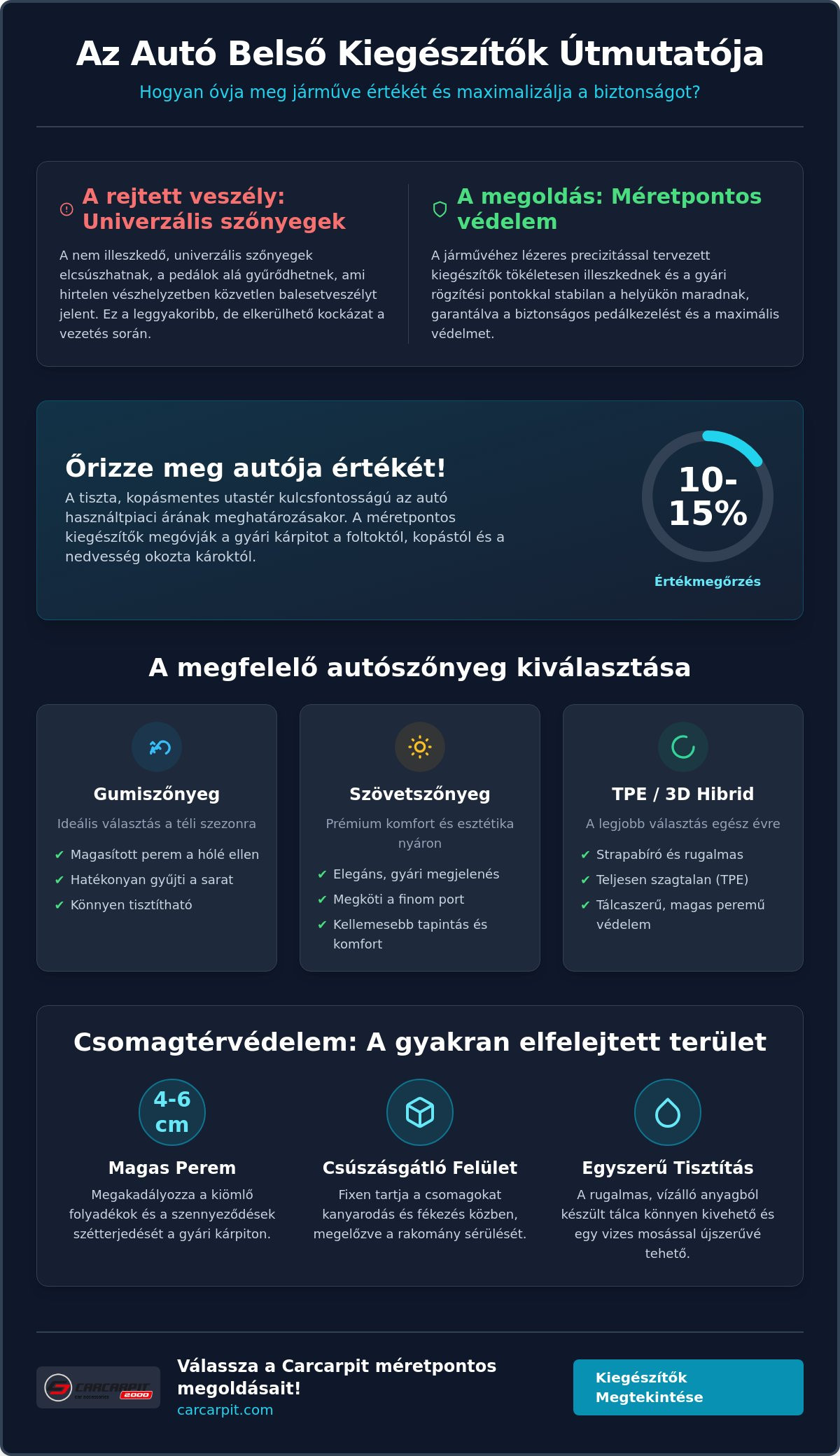 Autó belső kiegészítők