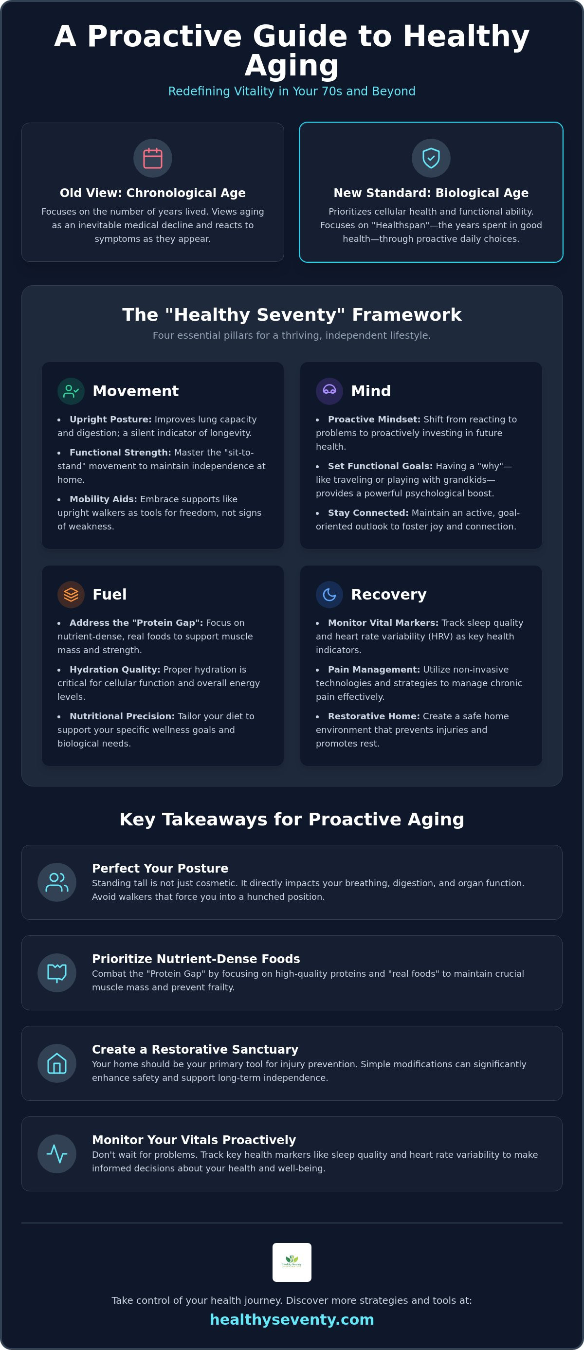 Healthy aging tips for seniors