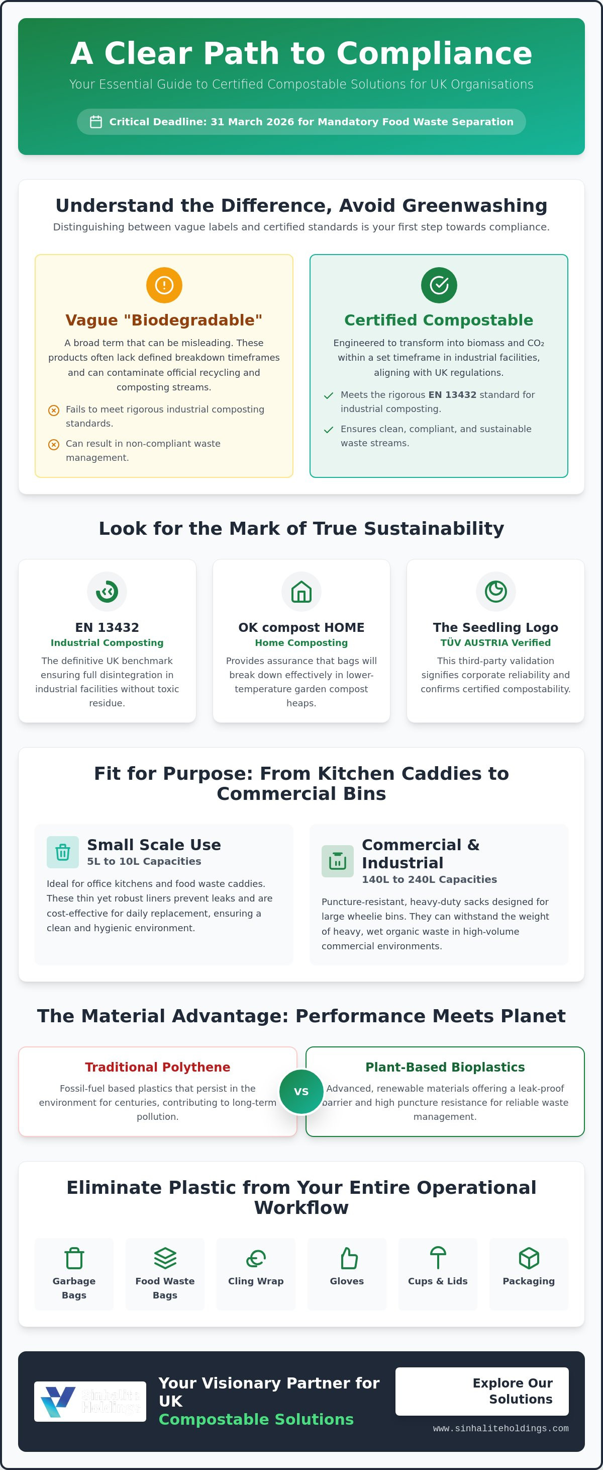 Where to buy compostable bin bags uk