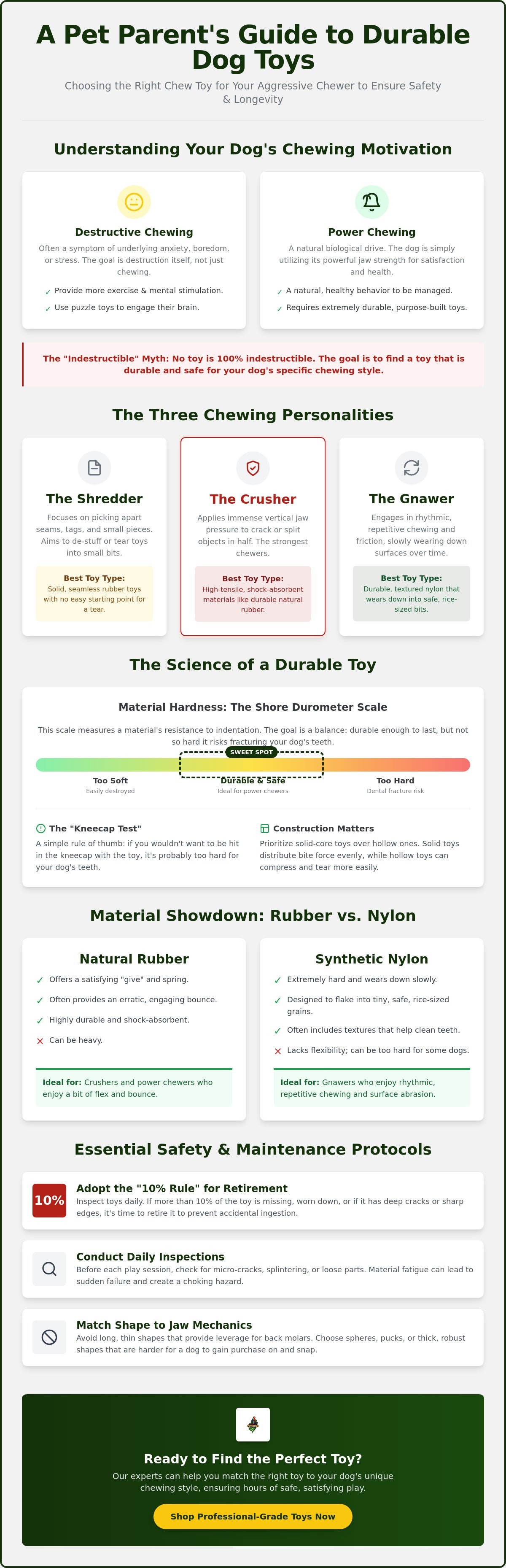 Best chew toys for aggressive chewers