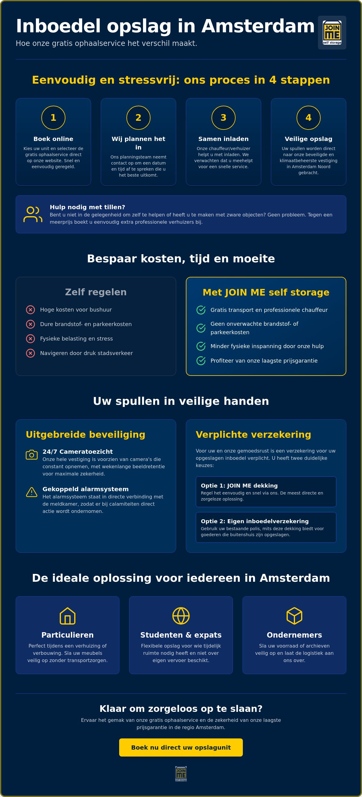 Inboedel opslag ophalen