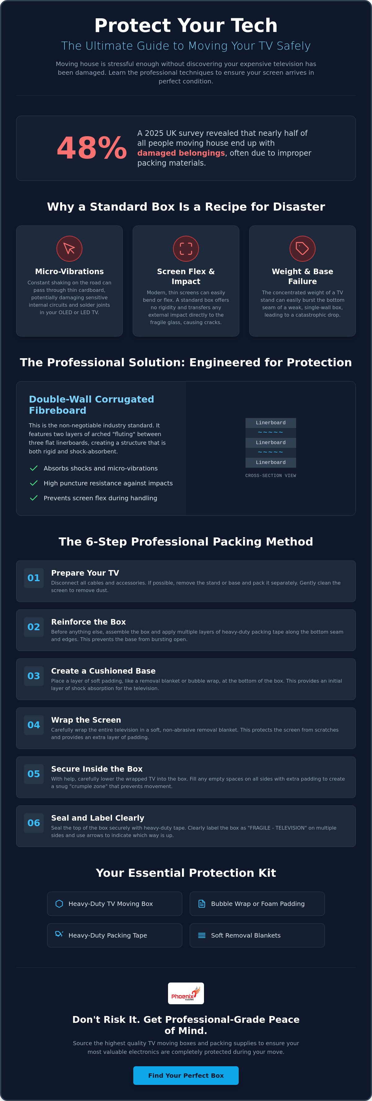 Best TV moving box UK