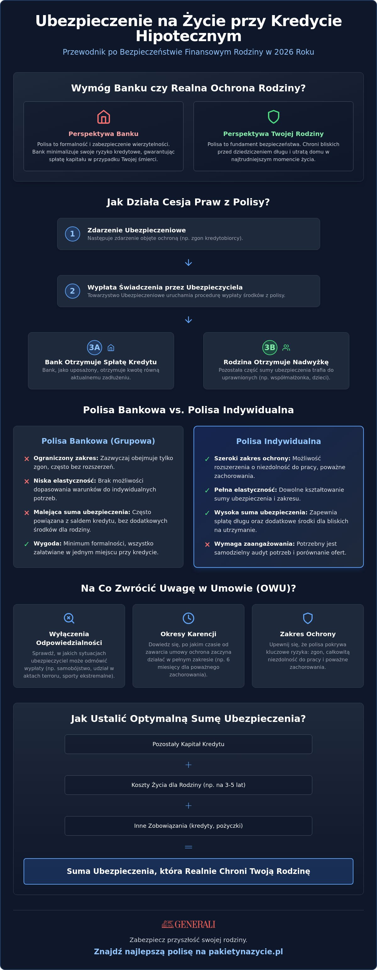Ubezpieczenie na życie a kredyt hipoteczny