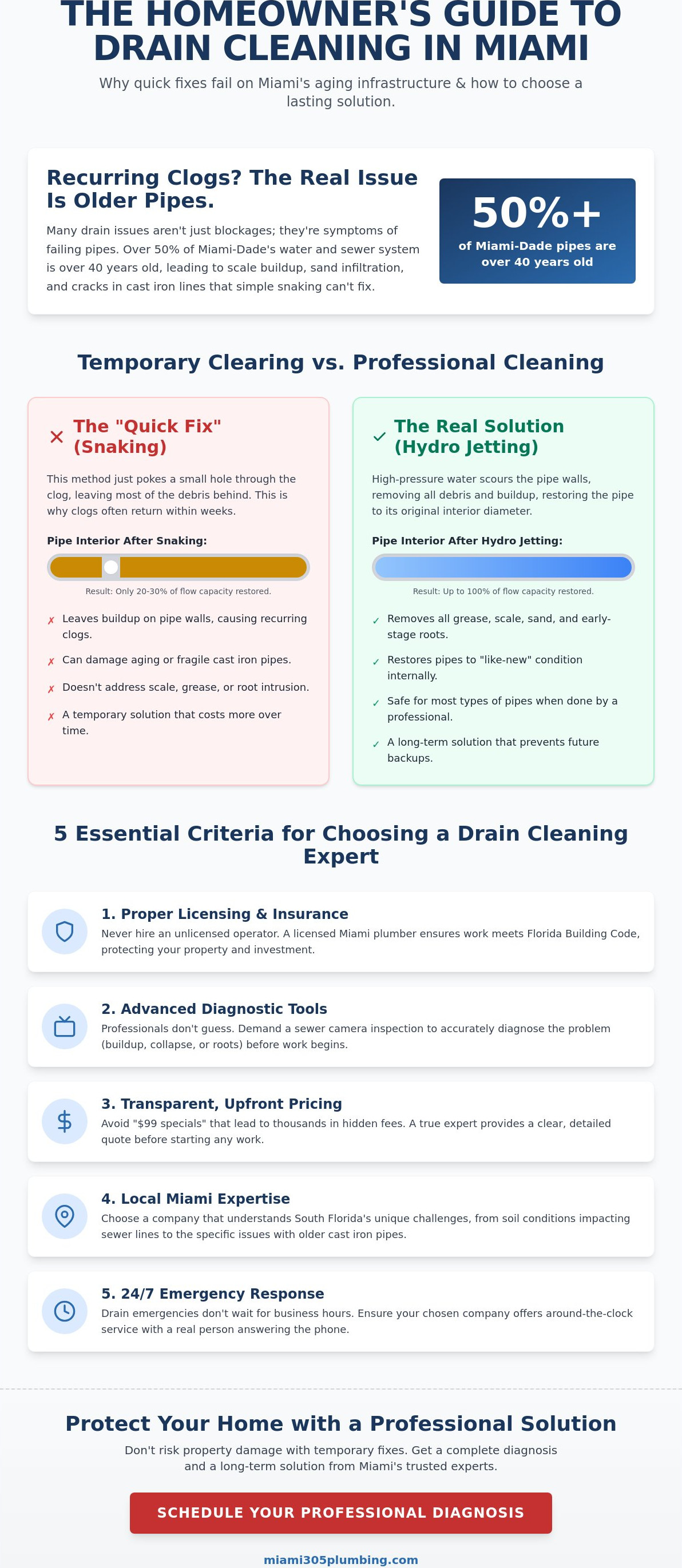 Drain cleaning companies