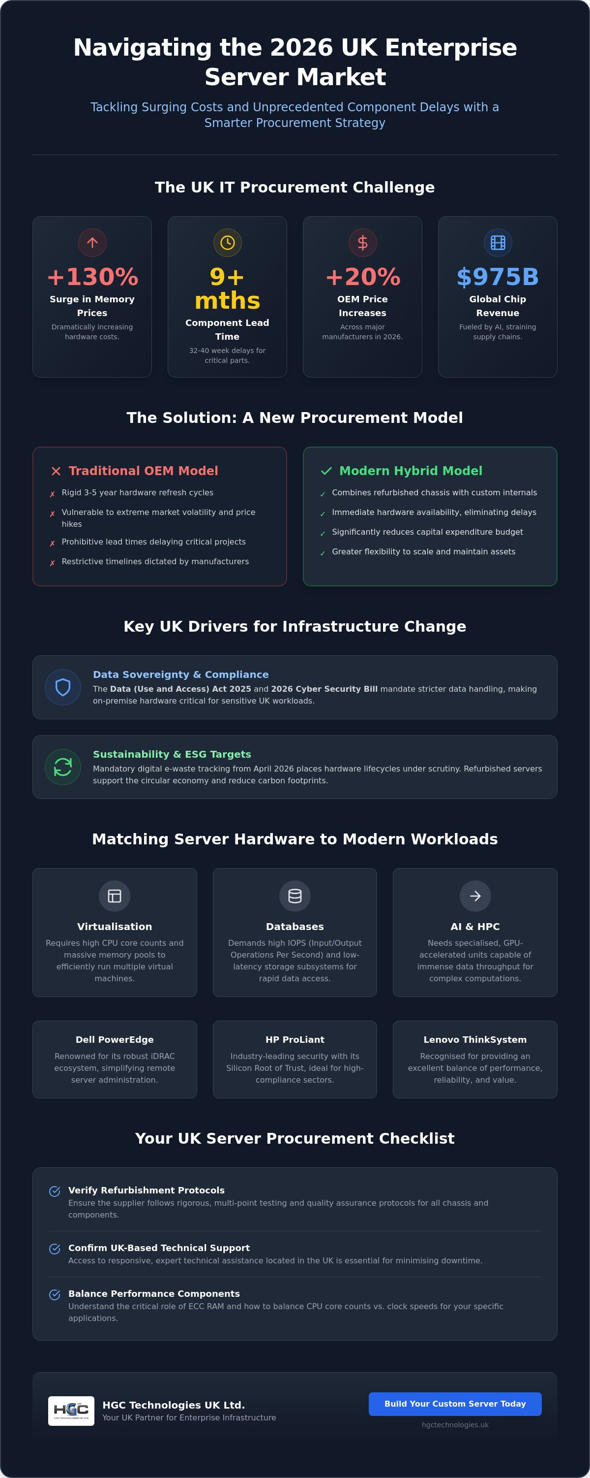 Enterprise server hardware UK
