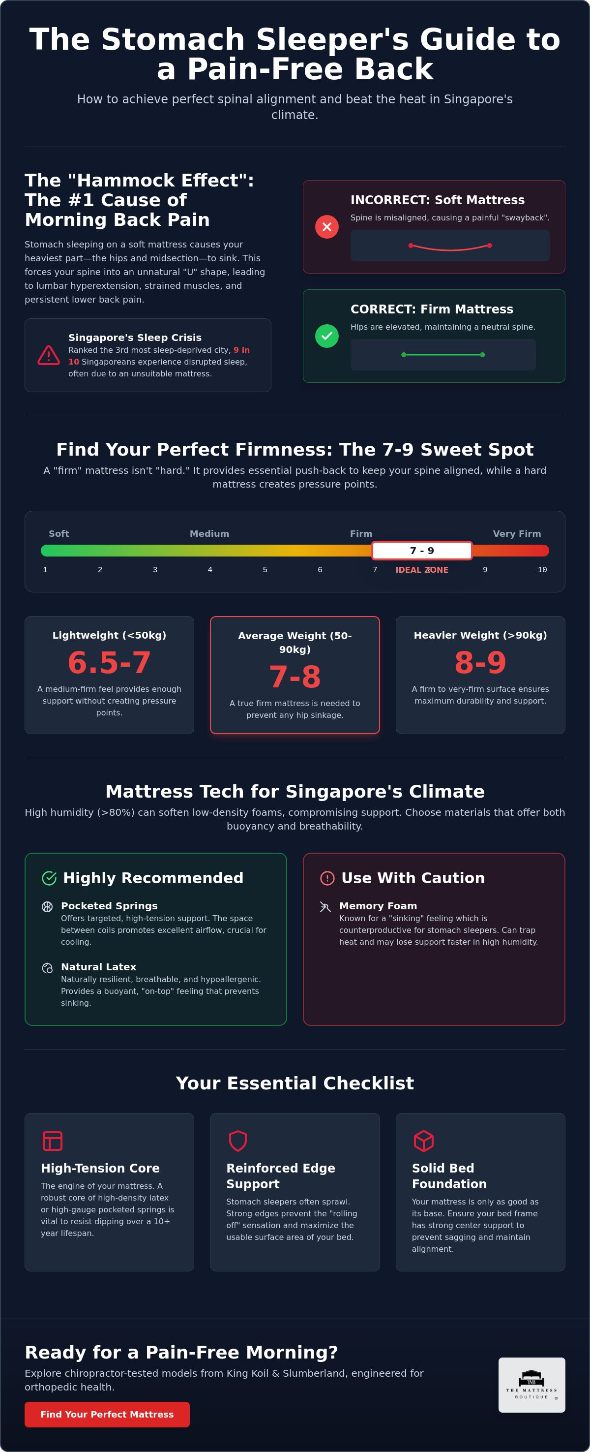 Best mattress for stomach sleepers singapore