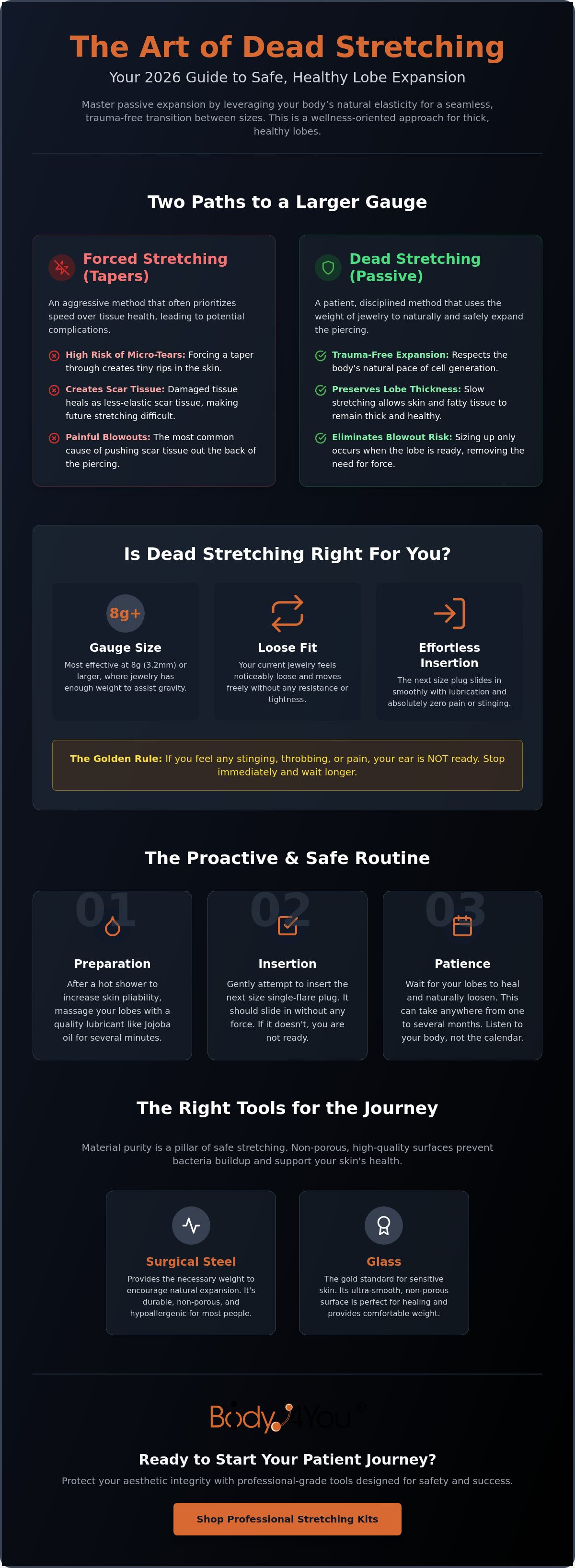 Pros and cons of dead stretching