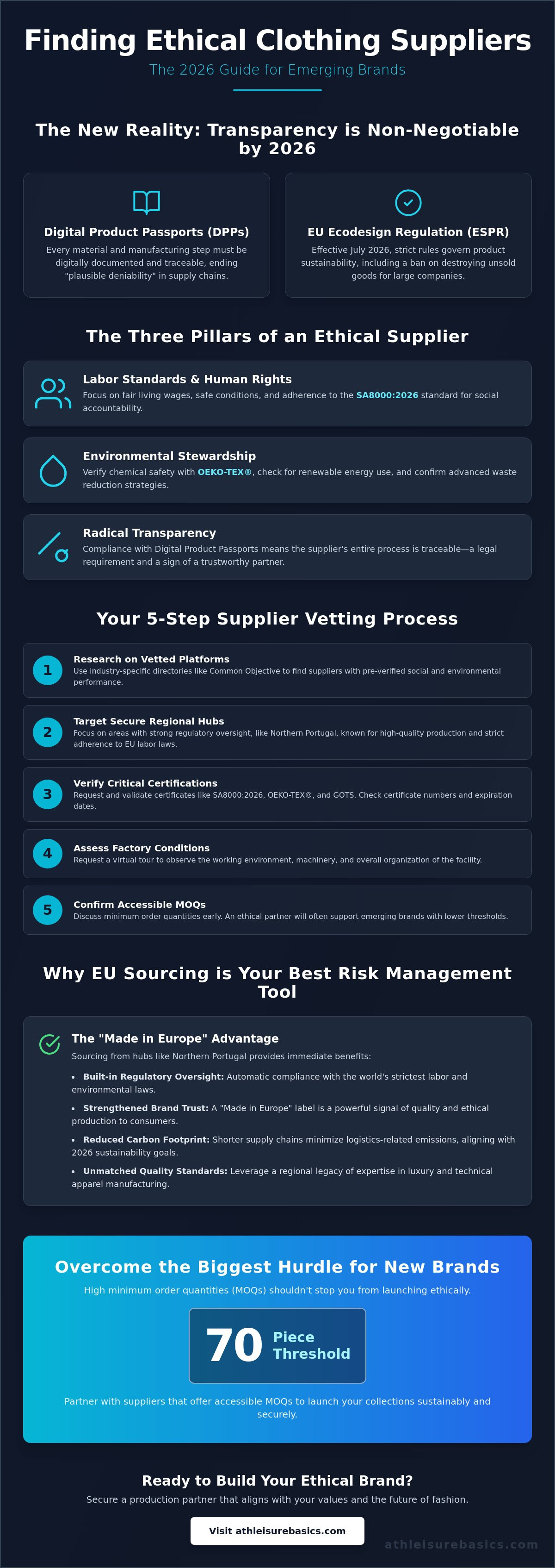 How to find ethical clothing suppliers