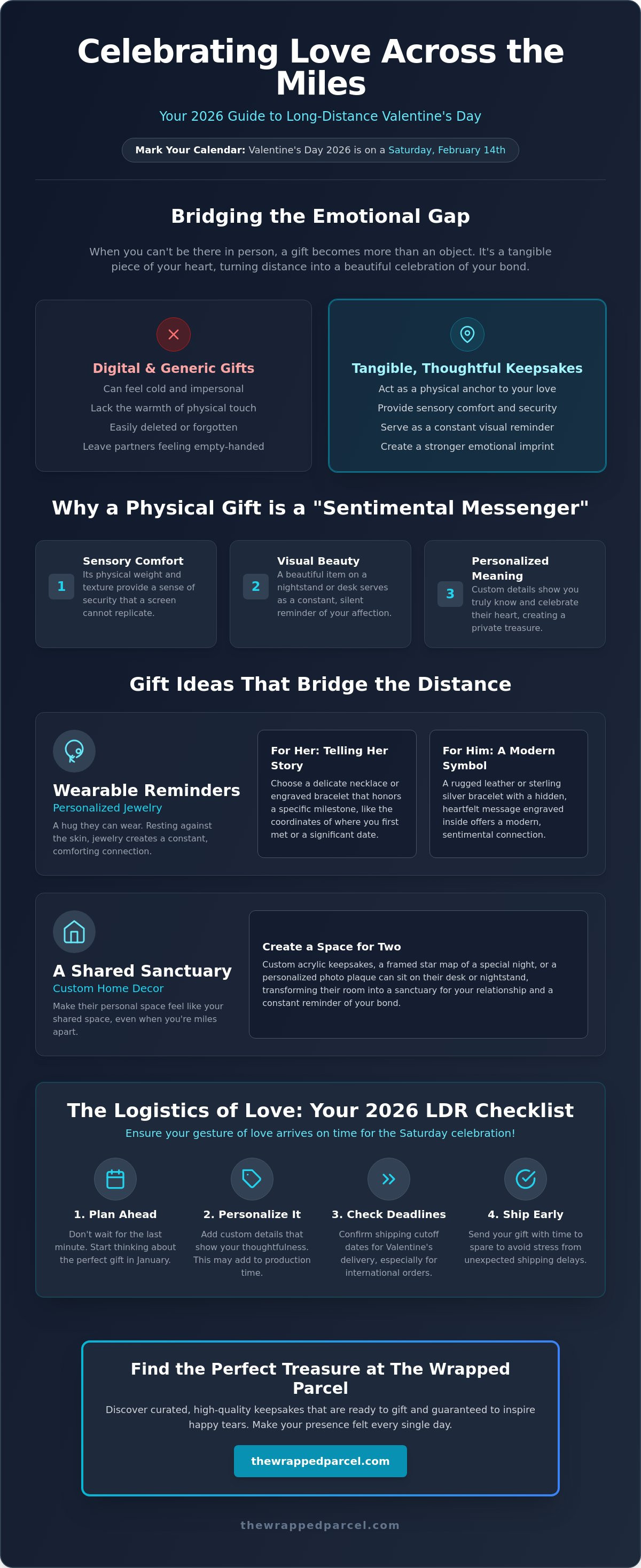 Valentine's day gifts for long distance relationship
