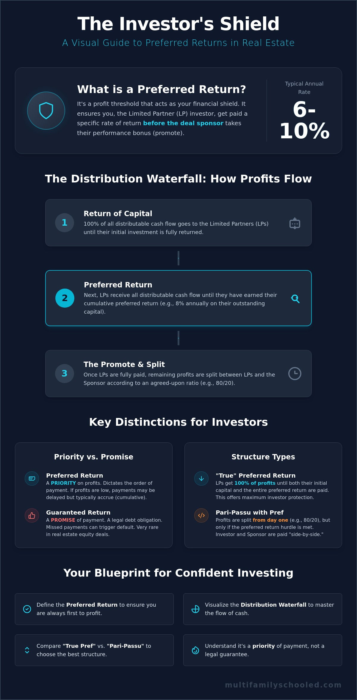 What is a preferred return in real estate