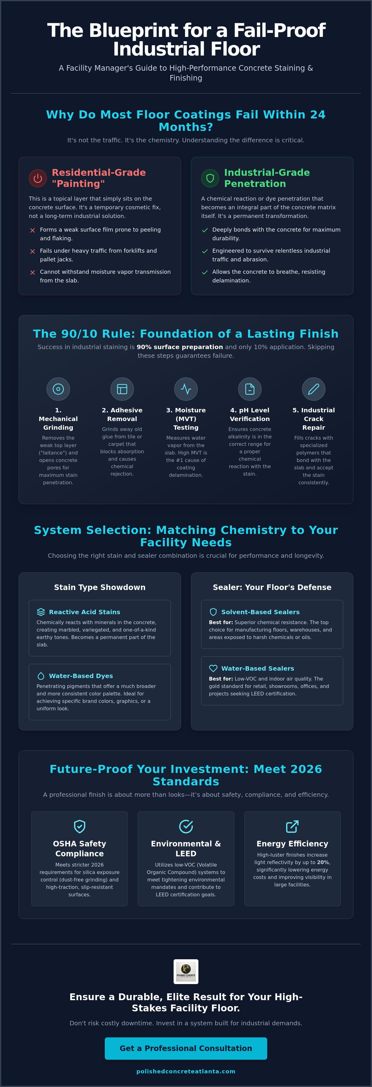 Professional concrete staining services