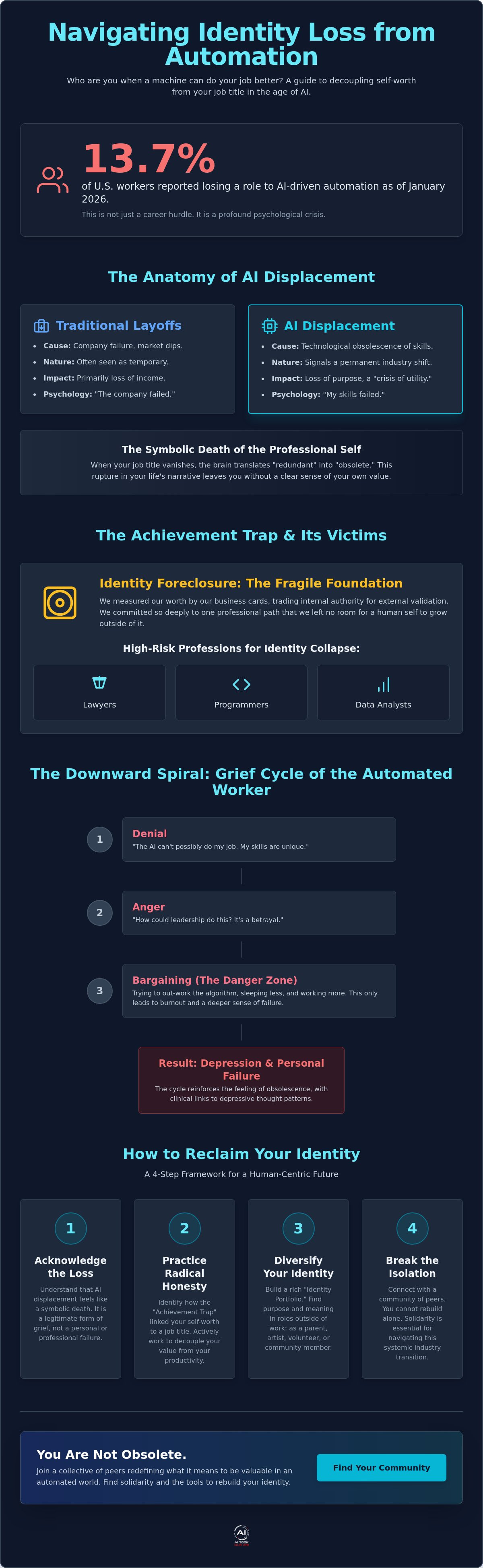 Identity loss from automation