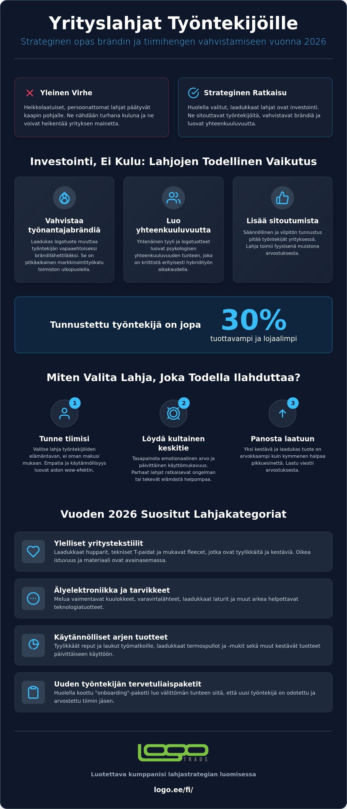 Yrityslahjat työntekijöille