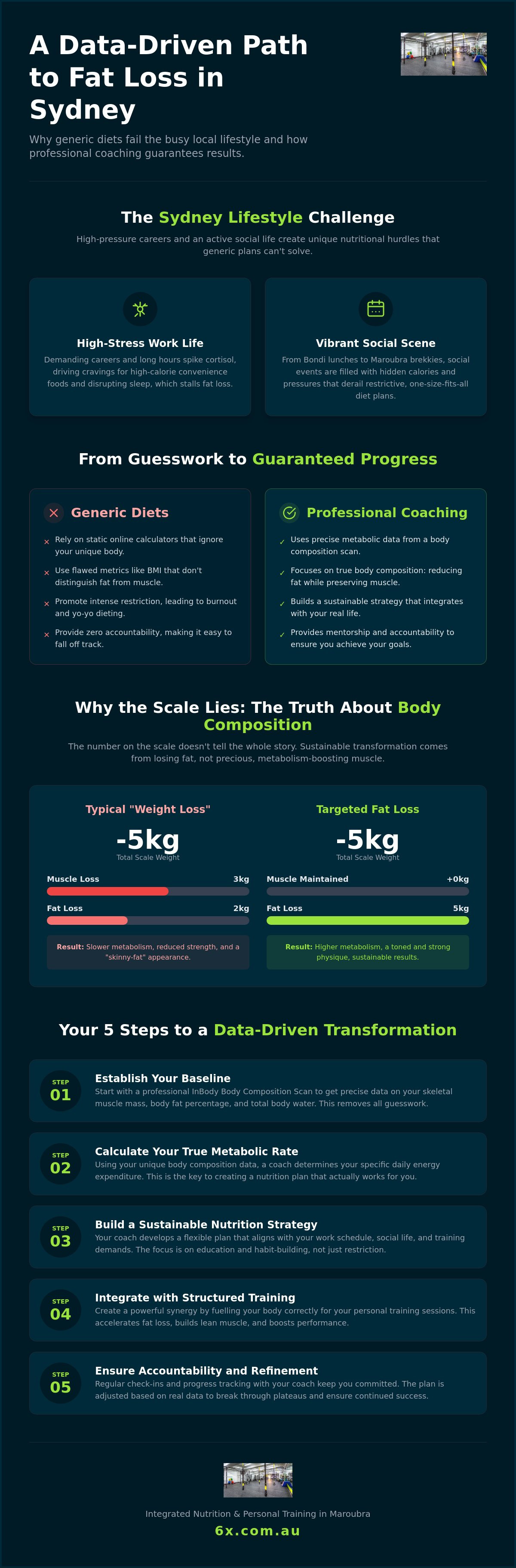 Weight loss nutrition coach Sydney