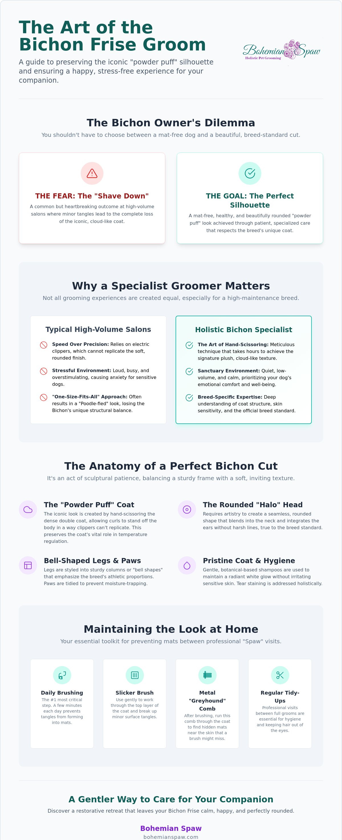 Bichon frise groomer Bolingbrook