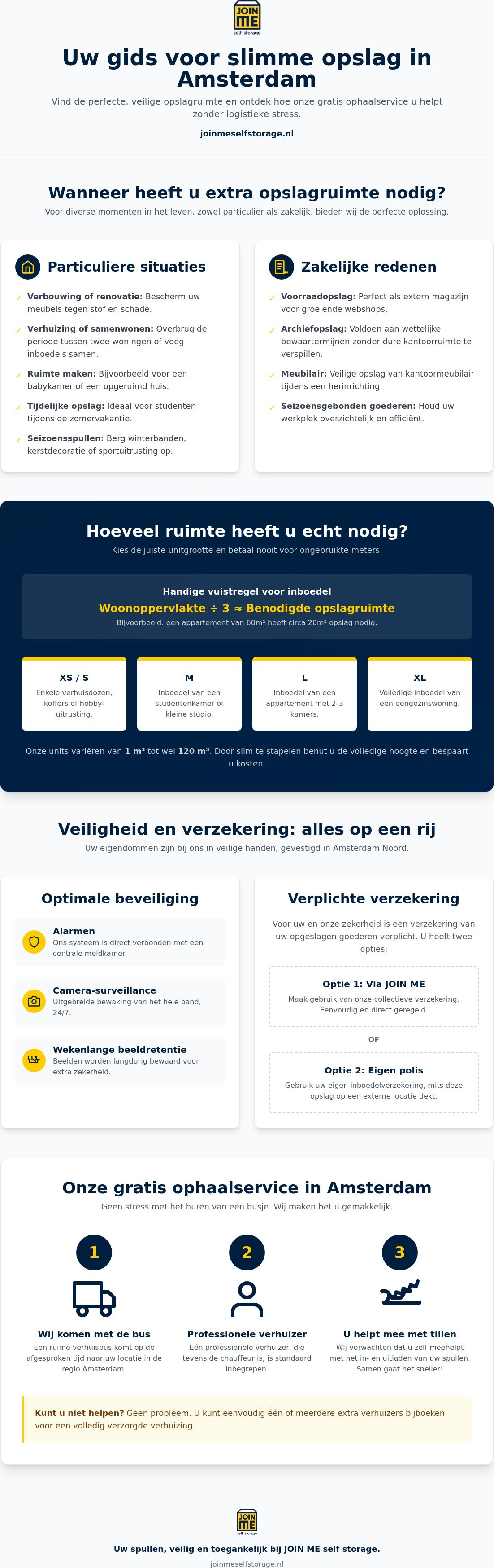 Extra opslagruimte nodig