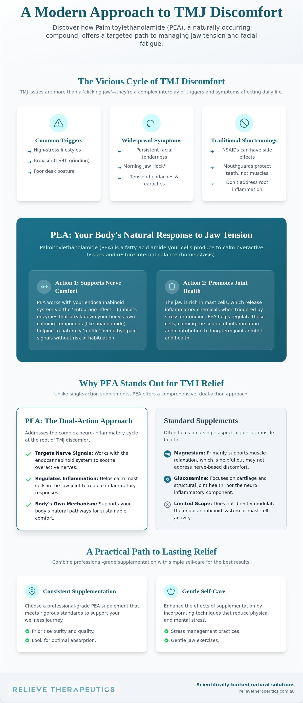 Natural supplement for TMJ pain Australia