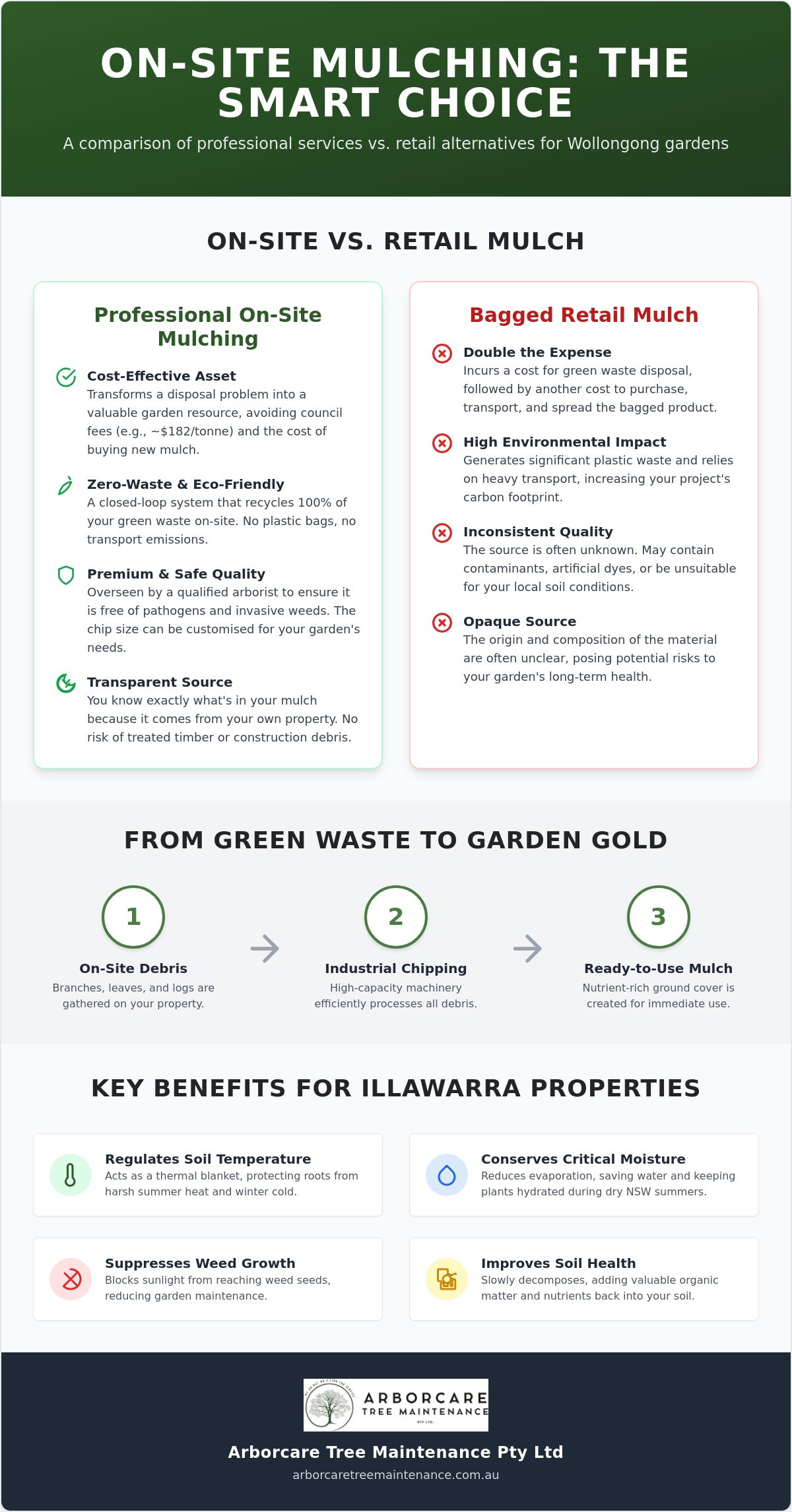 Mulching services Wollongong