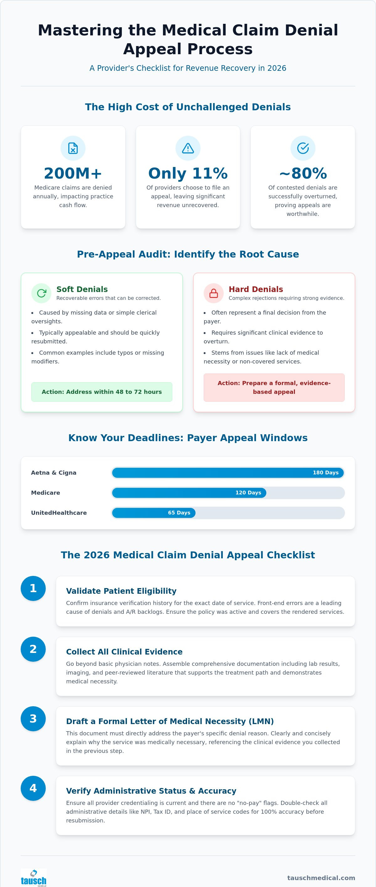 Medical claim denial appeal process