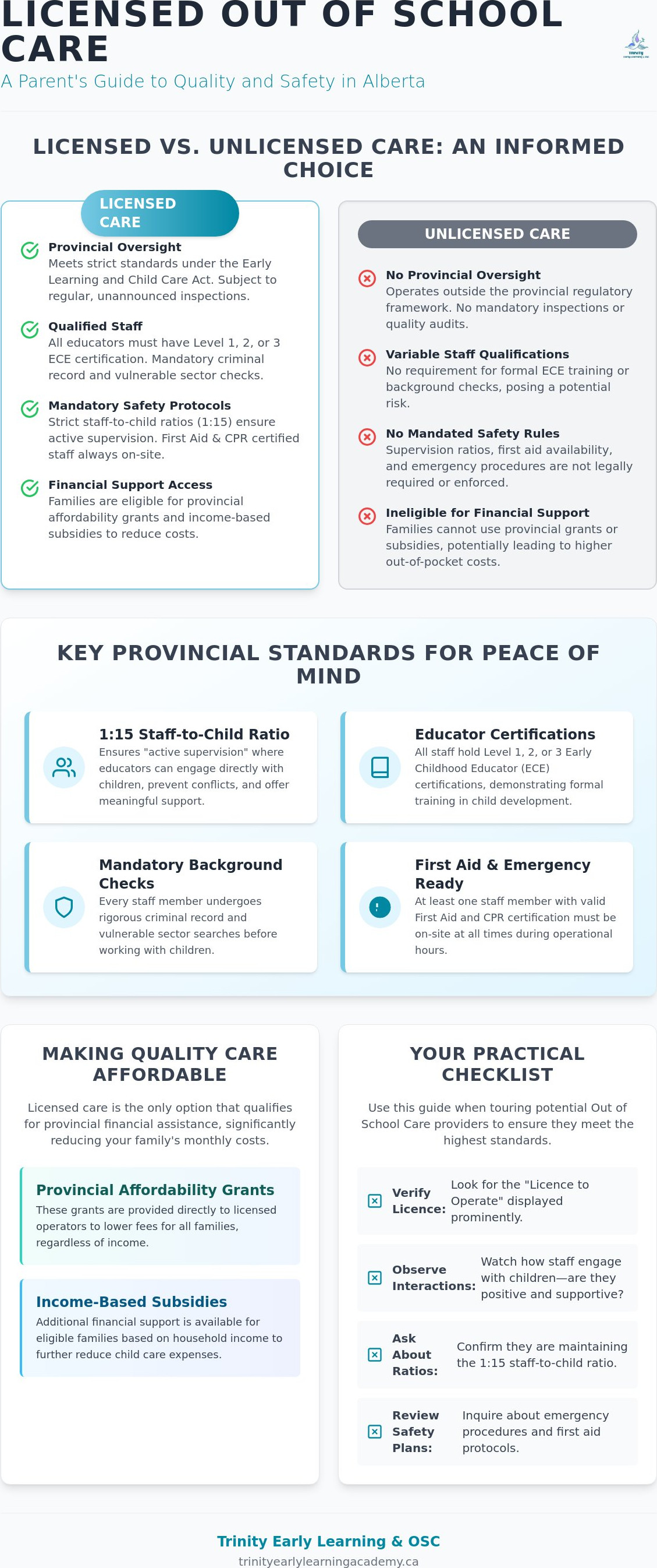 Licensed out of school care Alberta