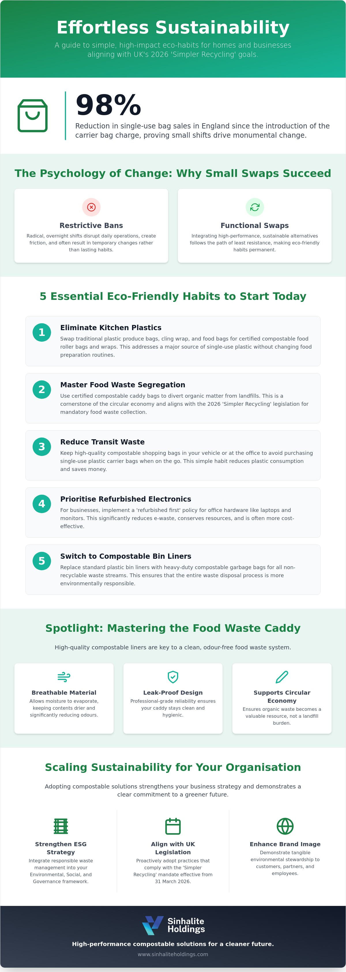 Easy eco-friendly habits to start