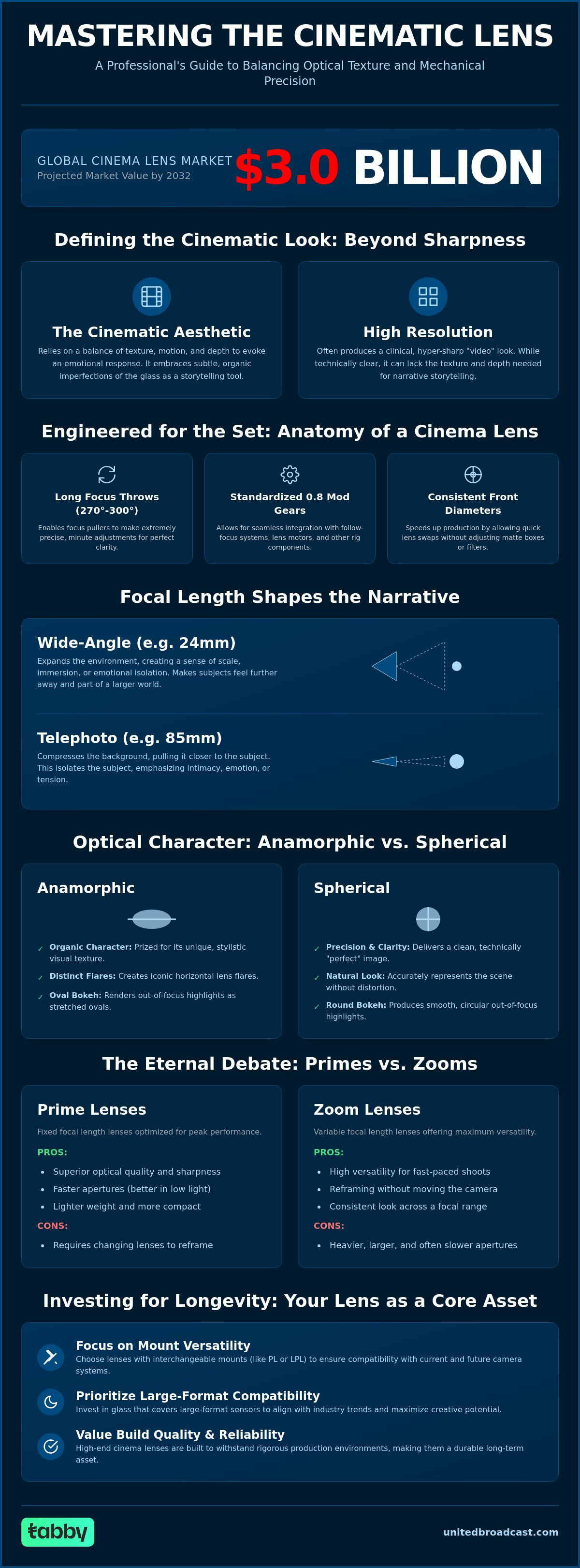 Choosing the right lens for cinematic look