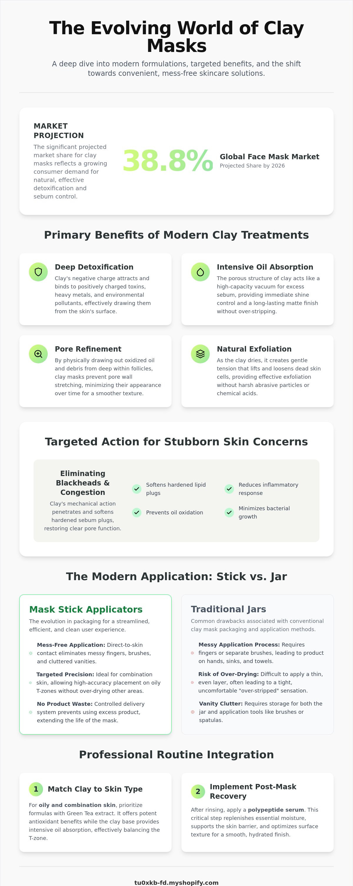 Benefits of clay masks for face