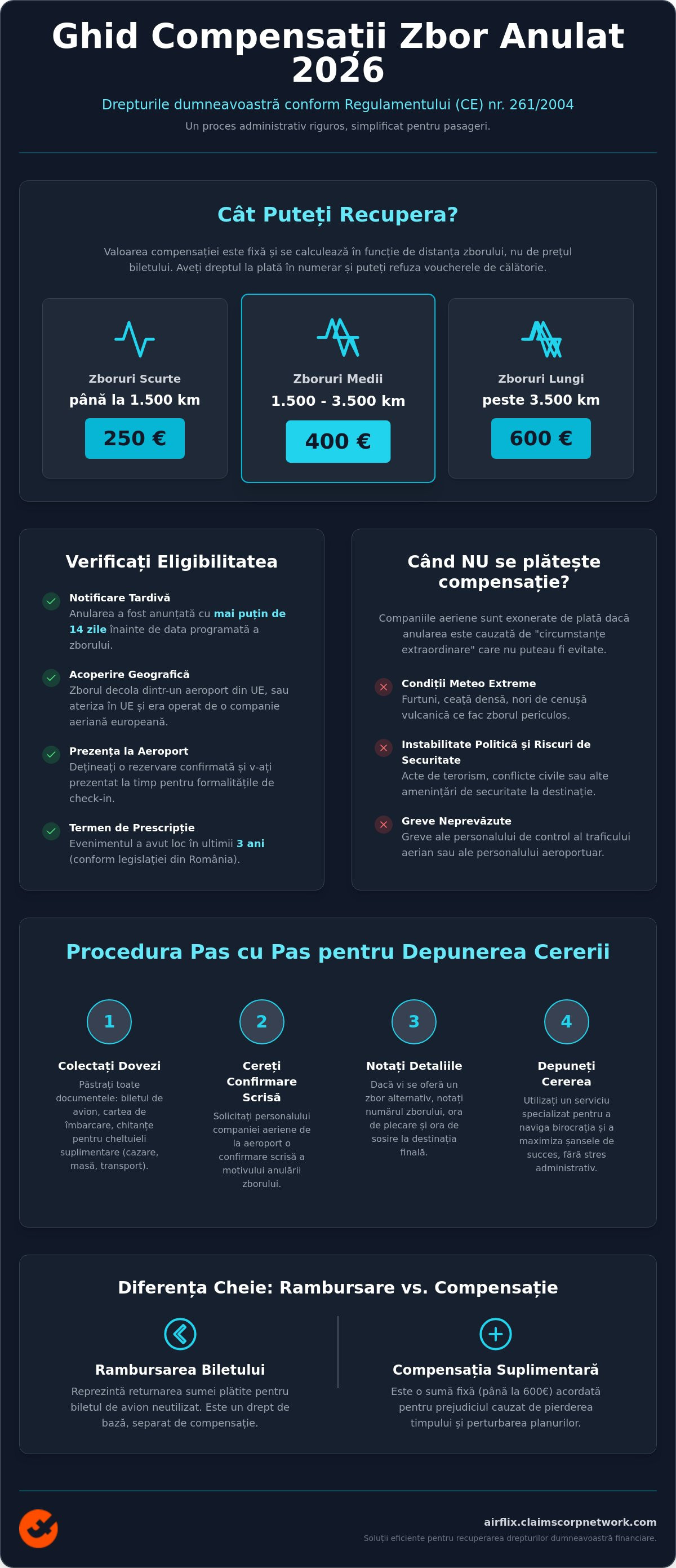 Compensație anulare zbor