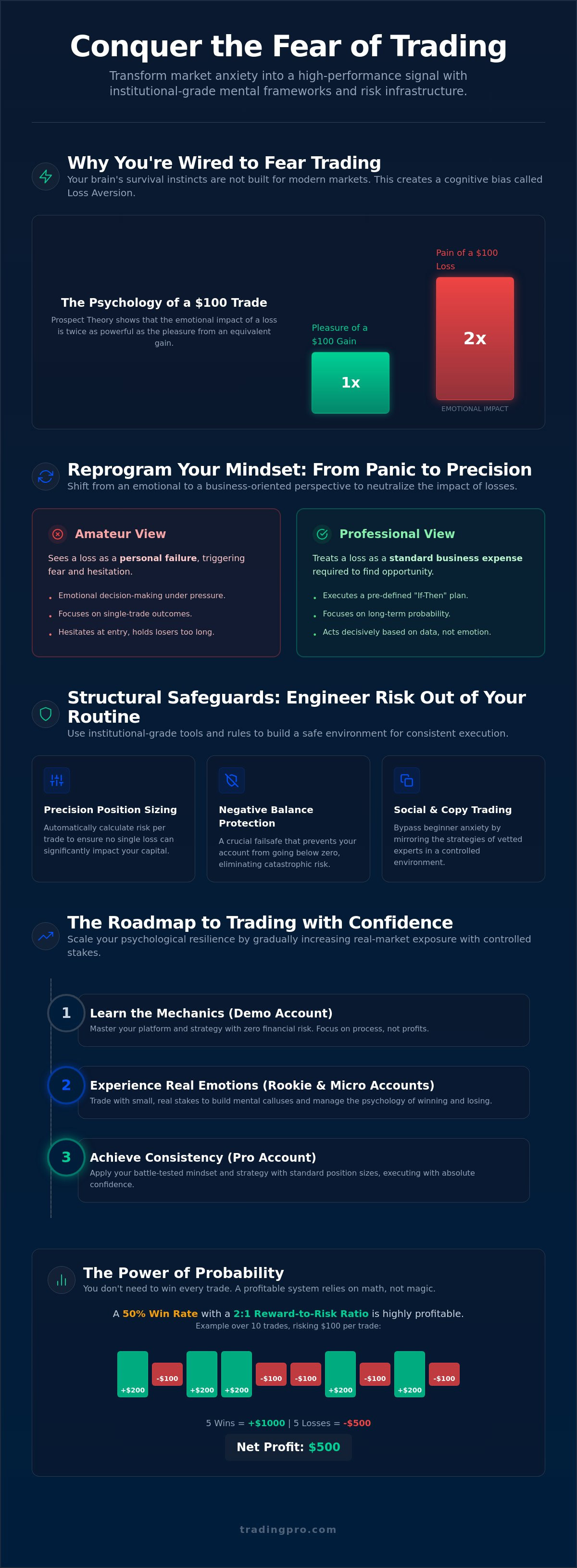 Fear of losing money in trading