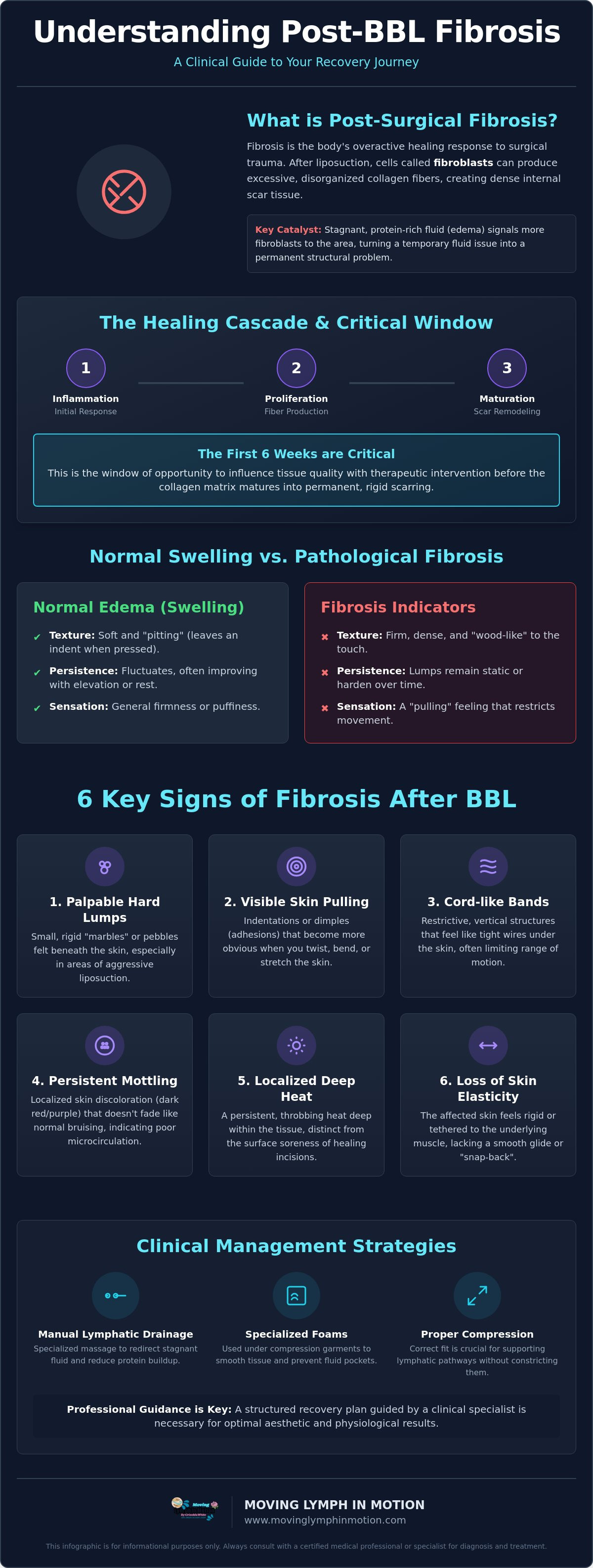 Signs of fibrosis after BBL