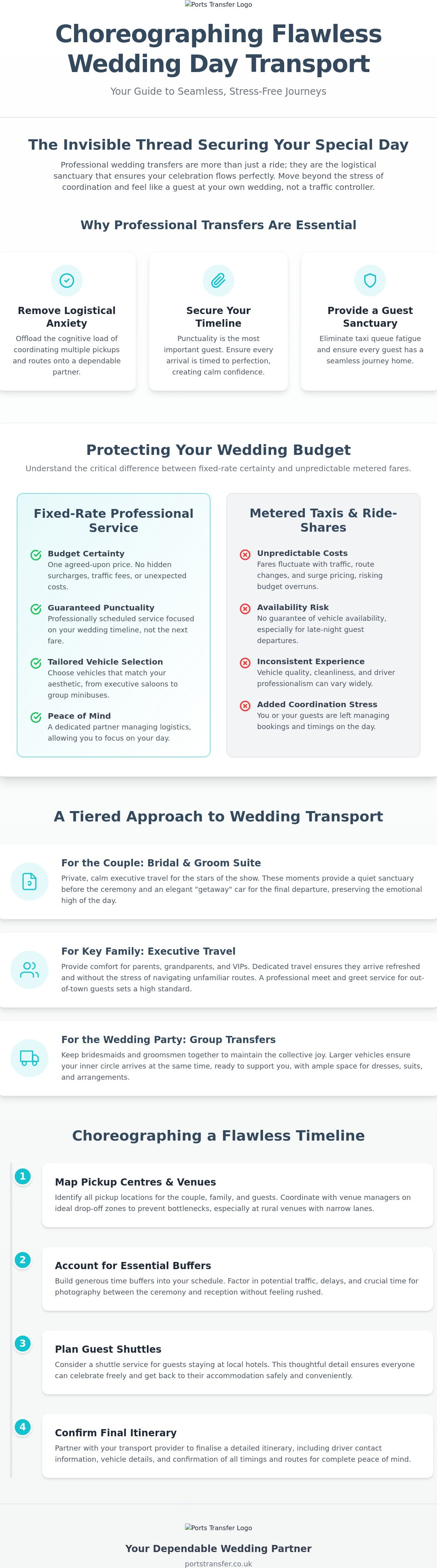 Wedding transfers