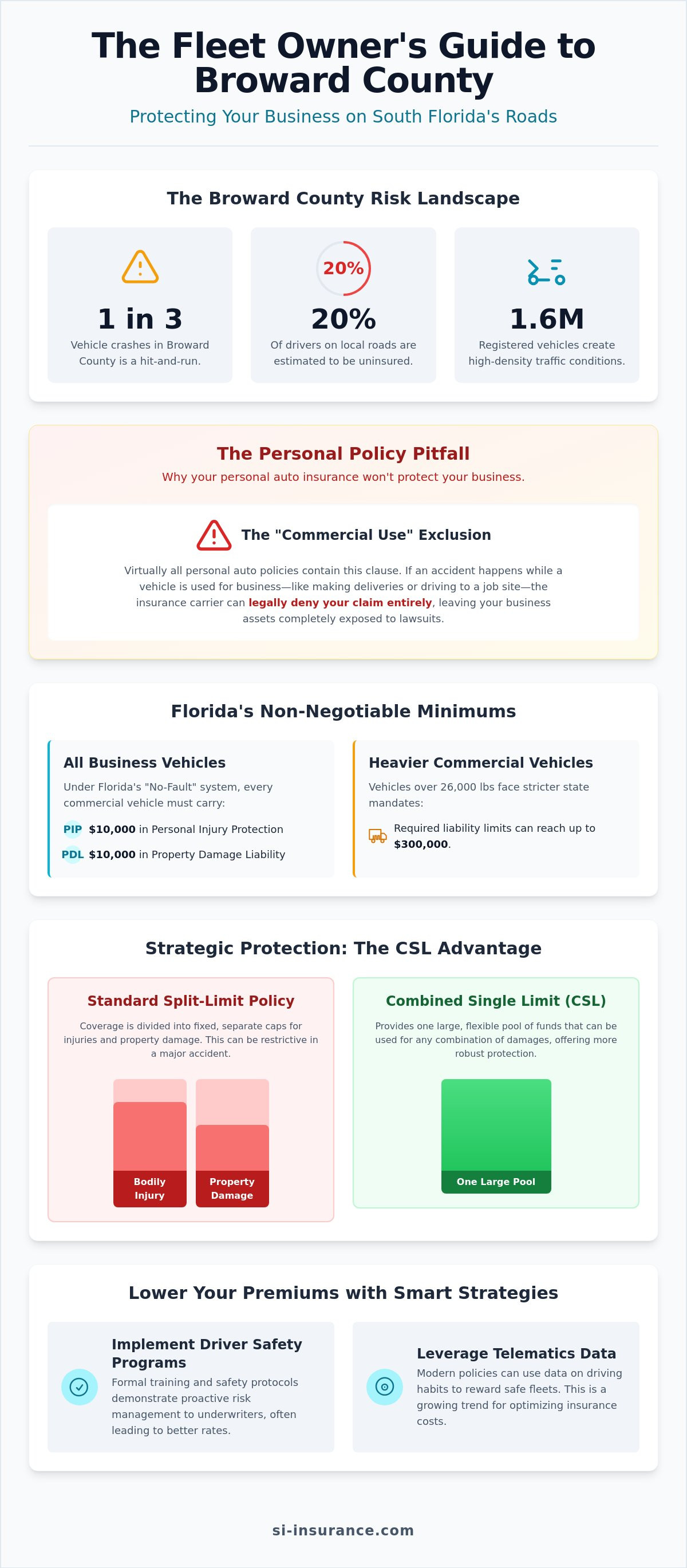 Commercial auto insurance Broward County